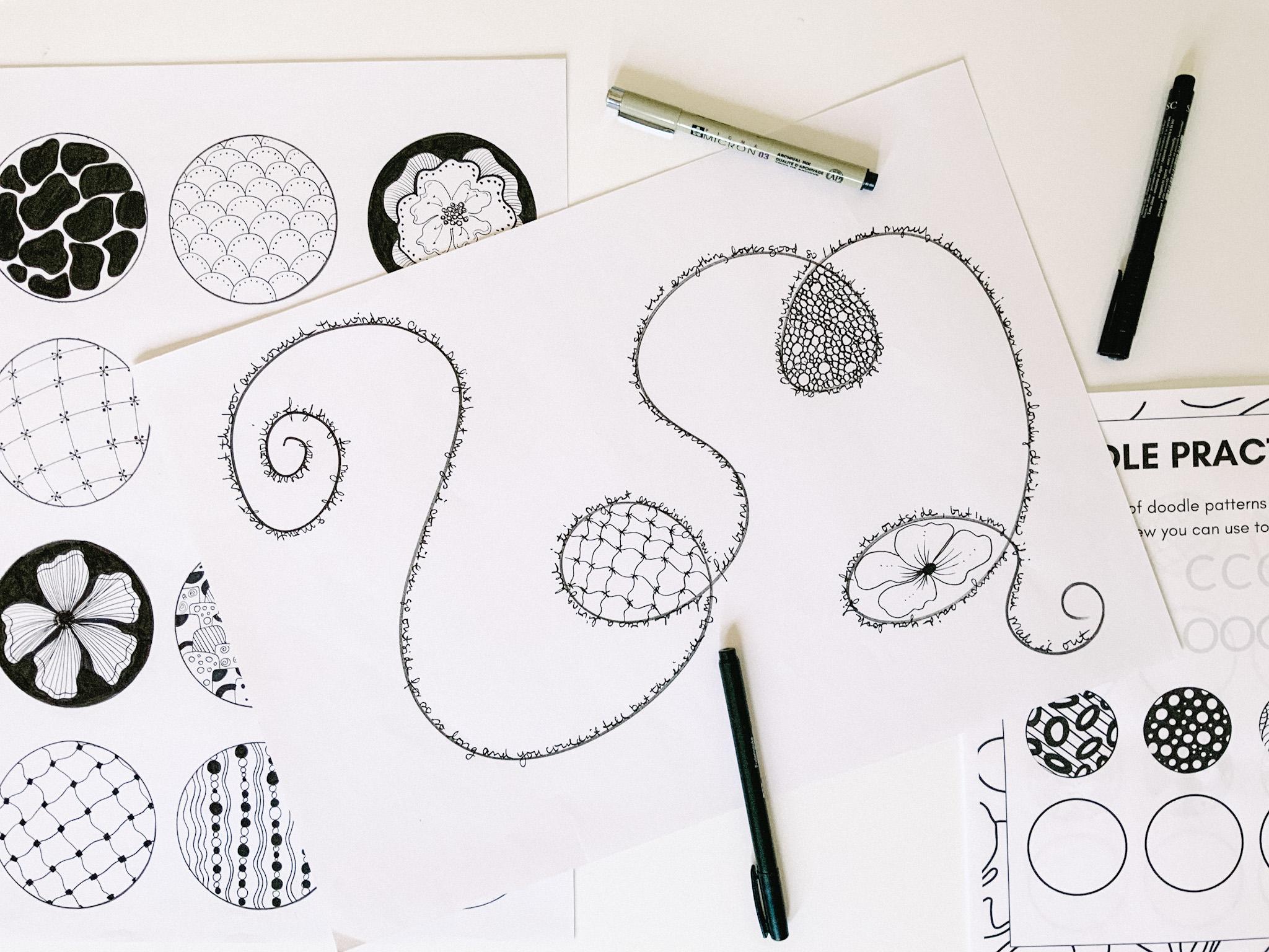 Expressive Doodles Mixing Journaling with Doodle Art Heidi Cogdill Skillshare