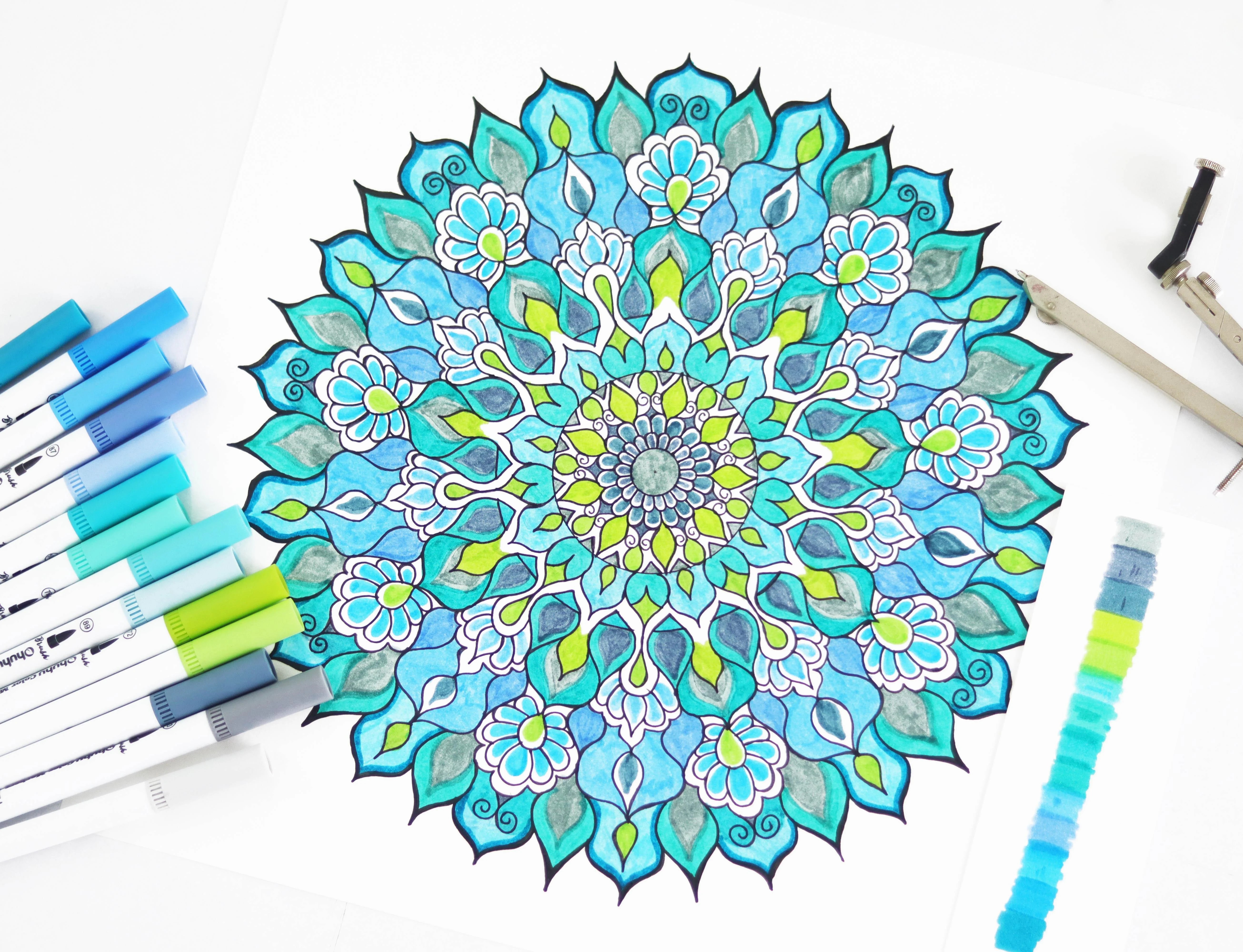 Mandala Art Create Your Own Colorful Mandala Mayuri Dhanad Skillshare