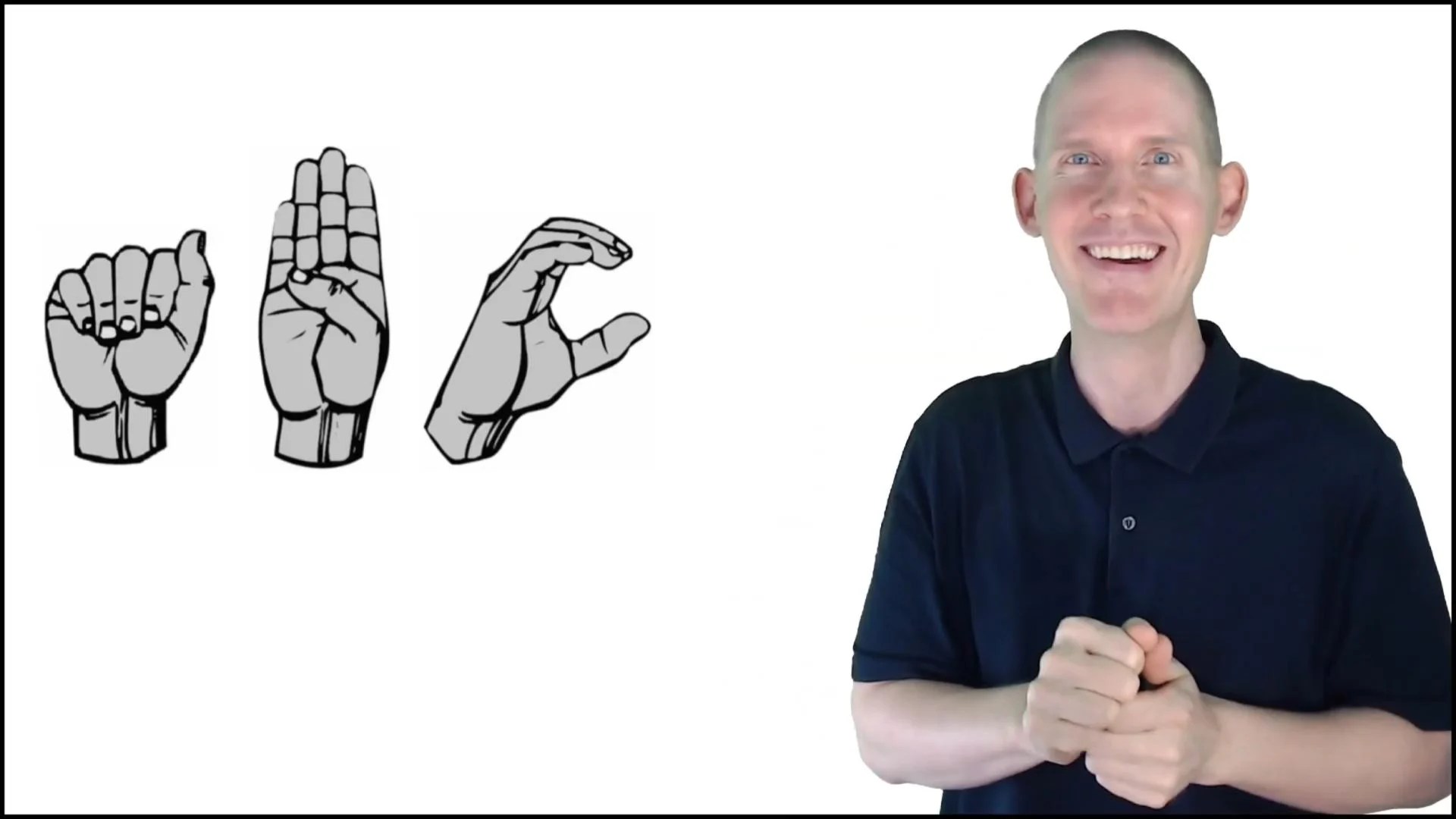 ASL First 120 Basic Signs American Sign Language Able Lingo ASL