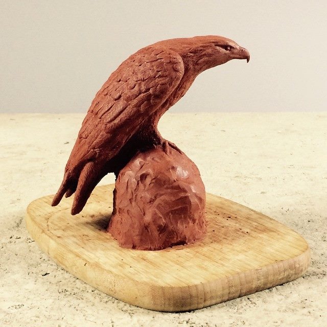 Sculpture for Everyone Modeling an Eagle in Clay Leonardo Pereznieto