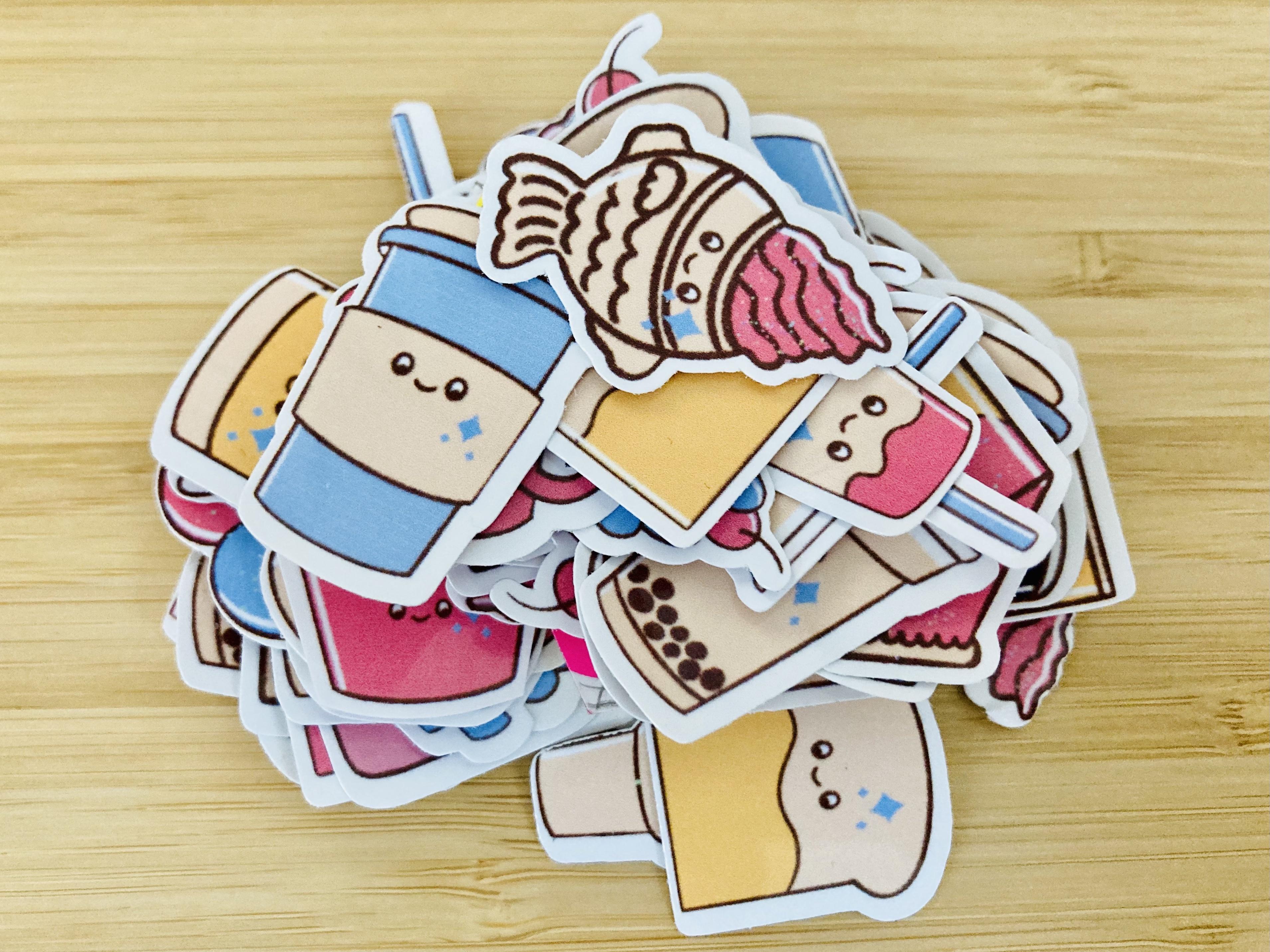 Let's Make Die Cut Kawaii Stickers on Cricut Joy and Procreate Elaine