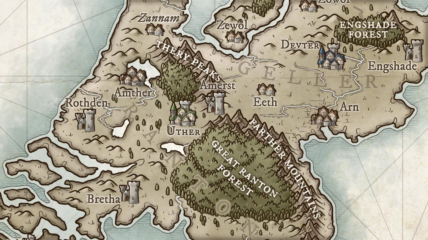 Create A Fantasy Map Of Your Own Fictional World In Adobe