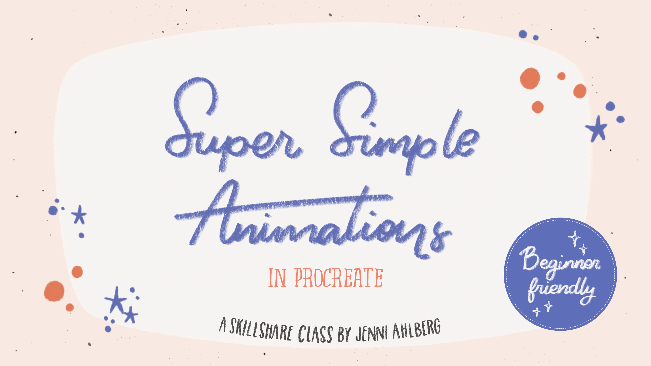 Super Simple Animations in Procreate Jenni Ahlberg Skillshare