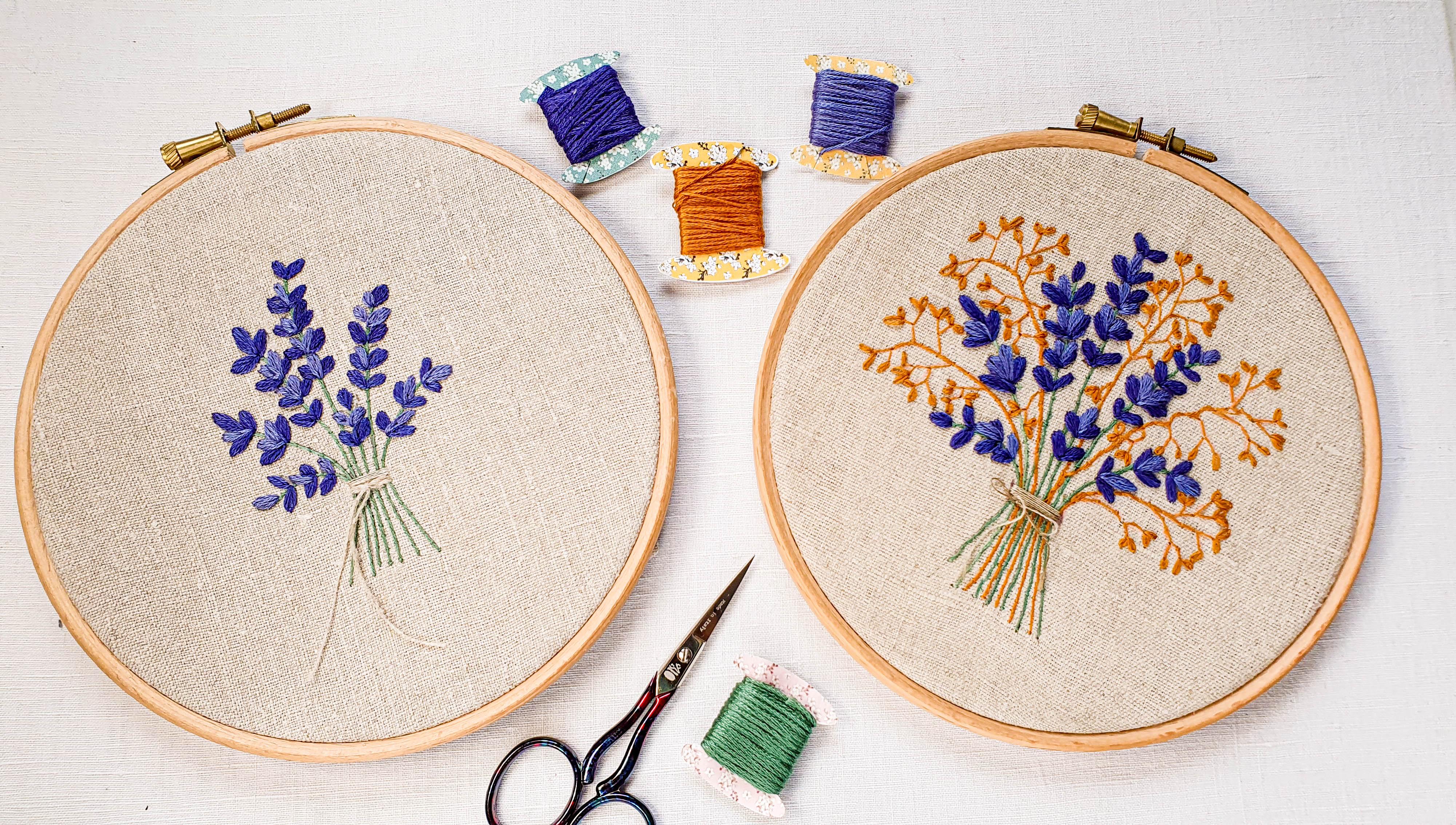 Essential Hand Embroidery Stitches & Design Composition Stitching