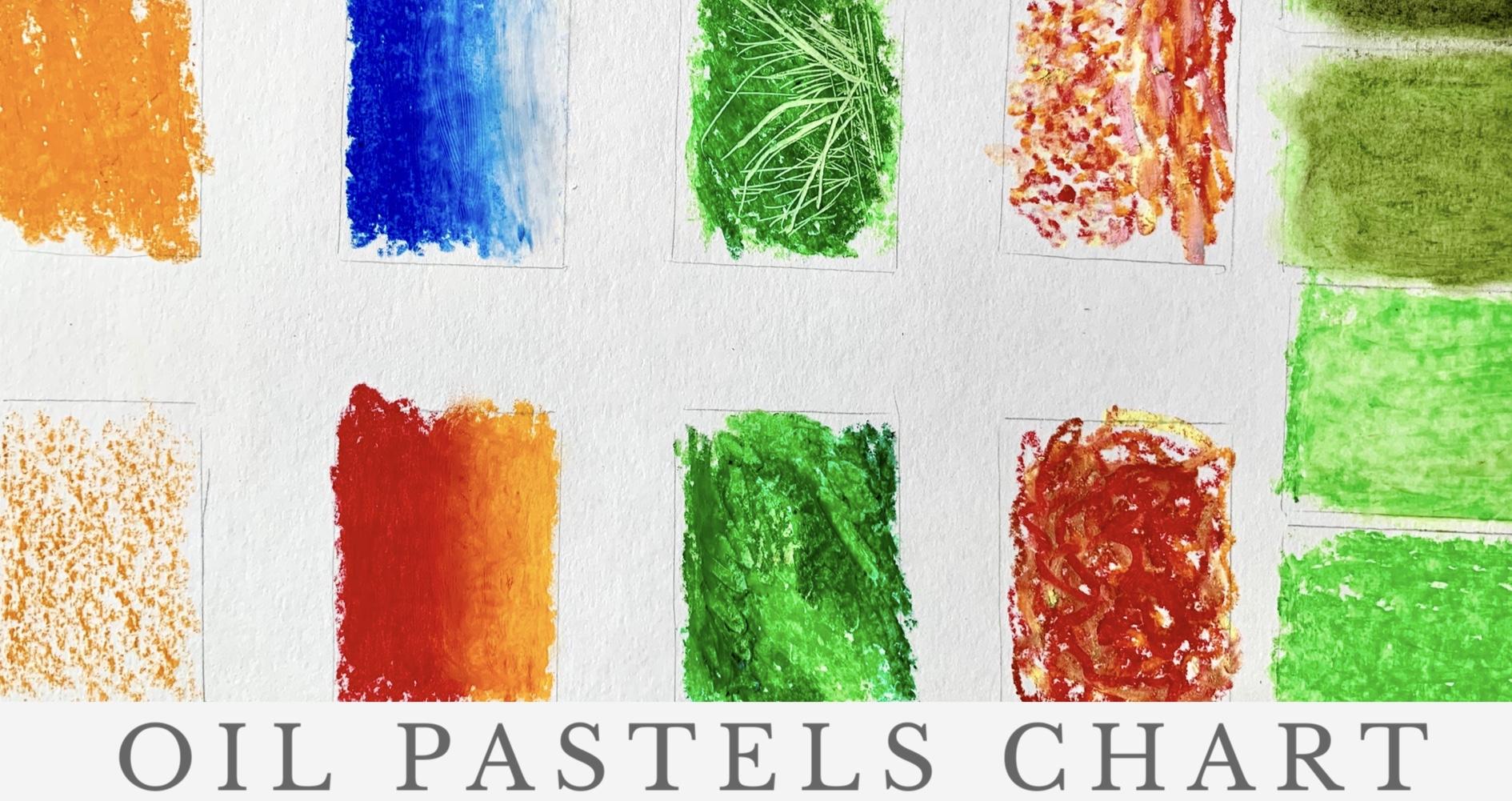 Oil Pastels For Beginners I Easy Drawing Tutorial & Techniques Alina