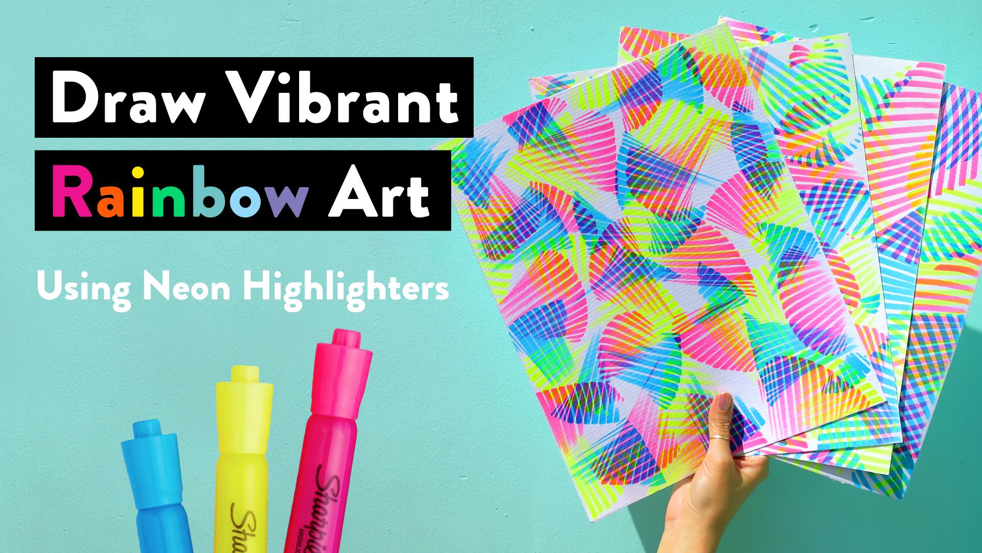 Draw Vibrant Rainbow Art Easy Tips to Create Abstract Masterpieces