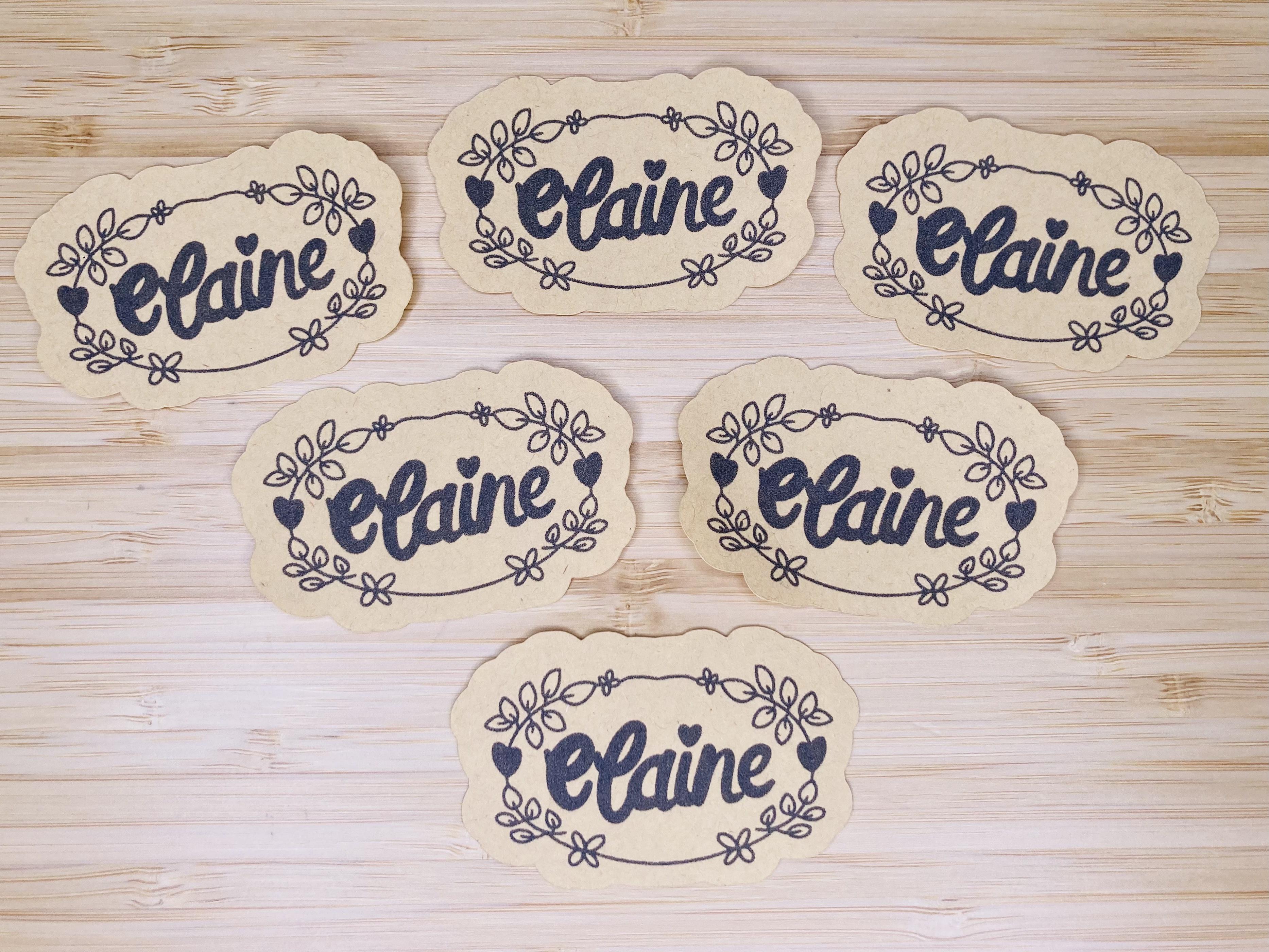 Let’s Make VintageStyle Name Stickers on Cricut Joy and Procreate