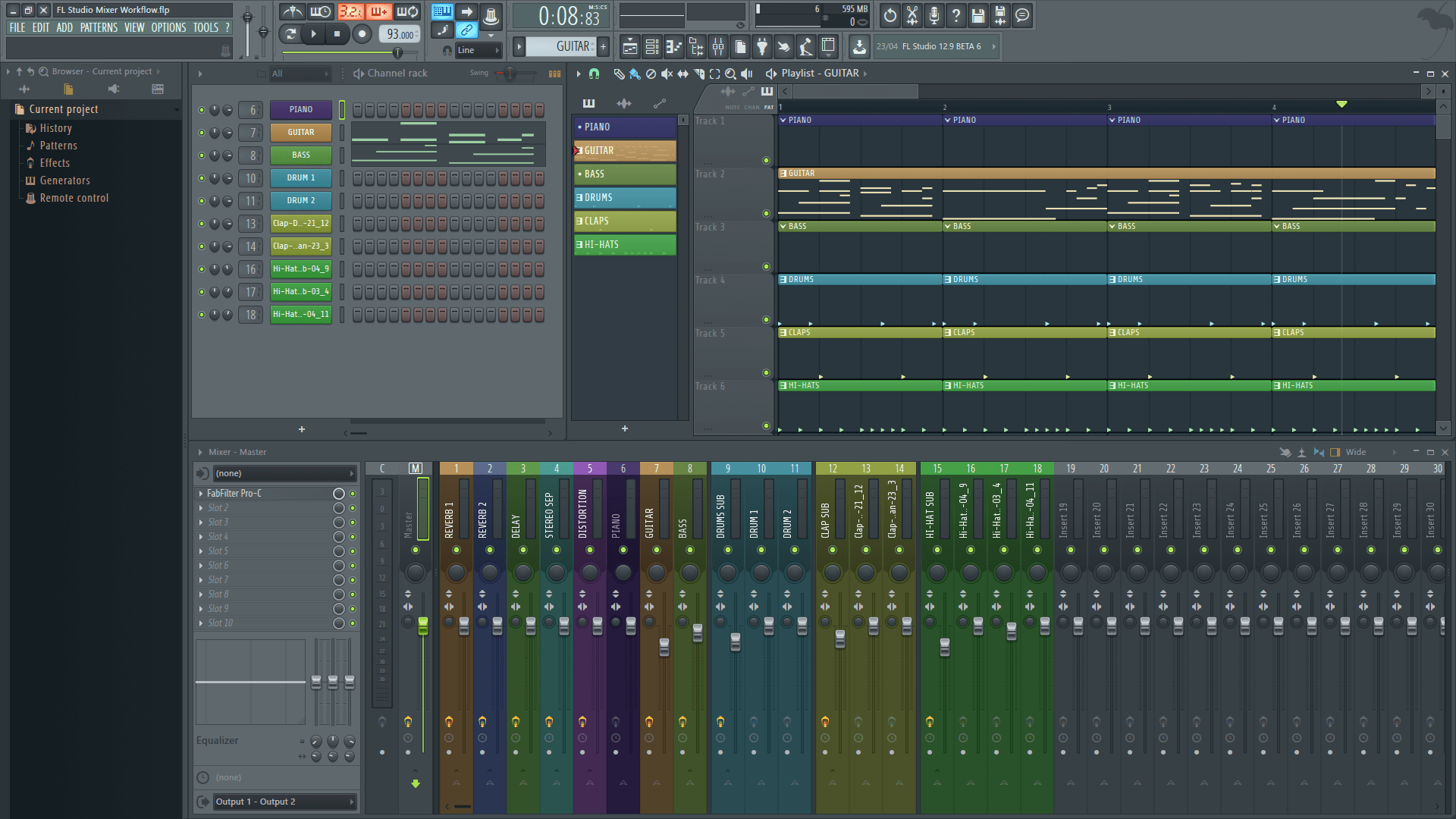 FL Studio Mixer Workflow Riley Weller Skillshare