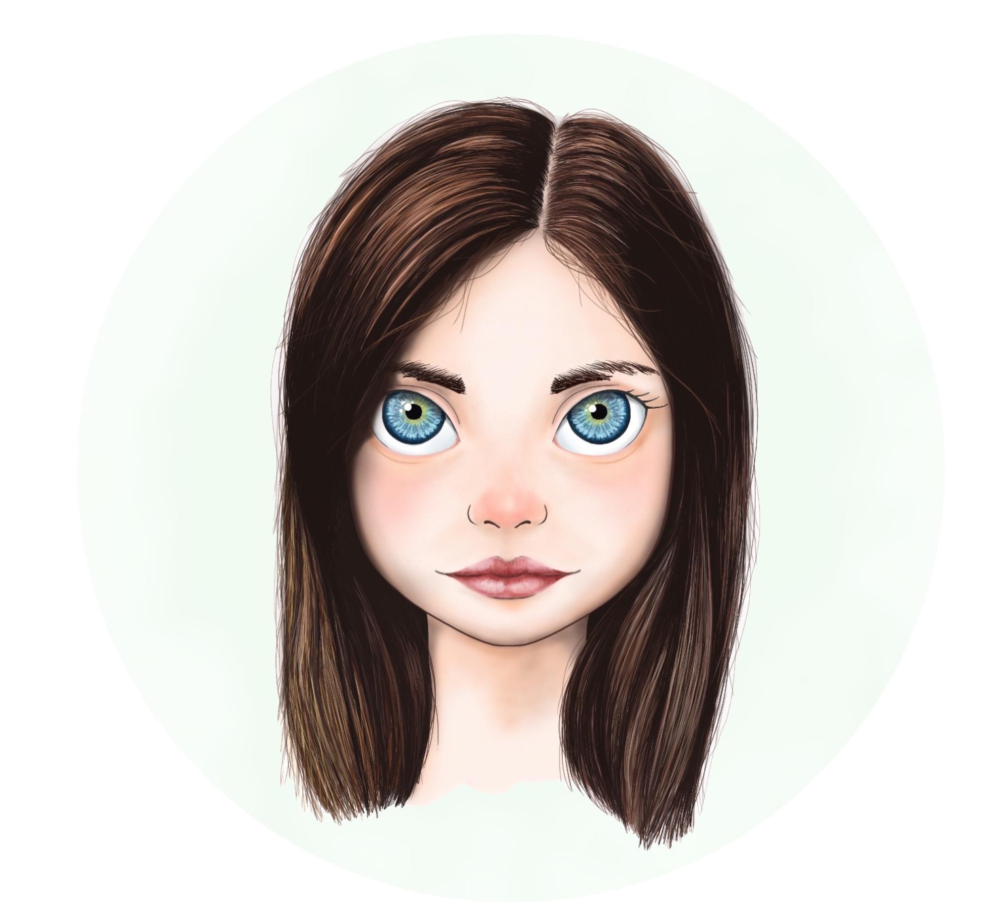 Draw Yourself in Procreate Illustrating your Avatar Lettie Blue