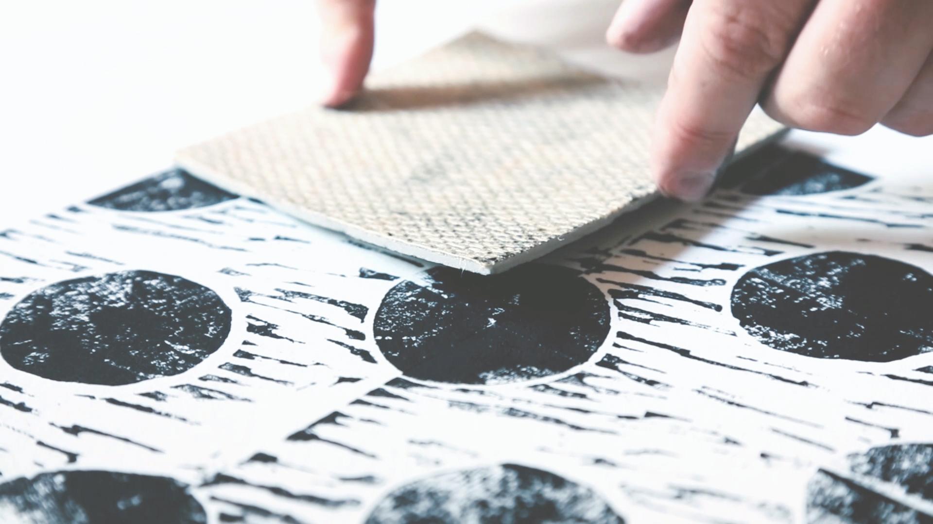 Printmaking at Home Creating Linocut Patterns Evgeniya & Dominic