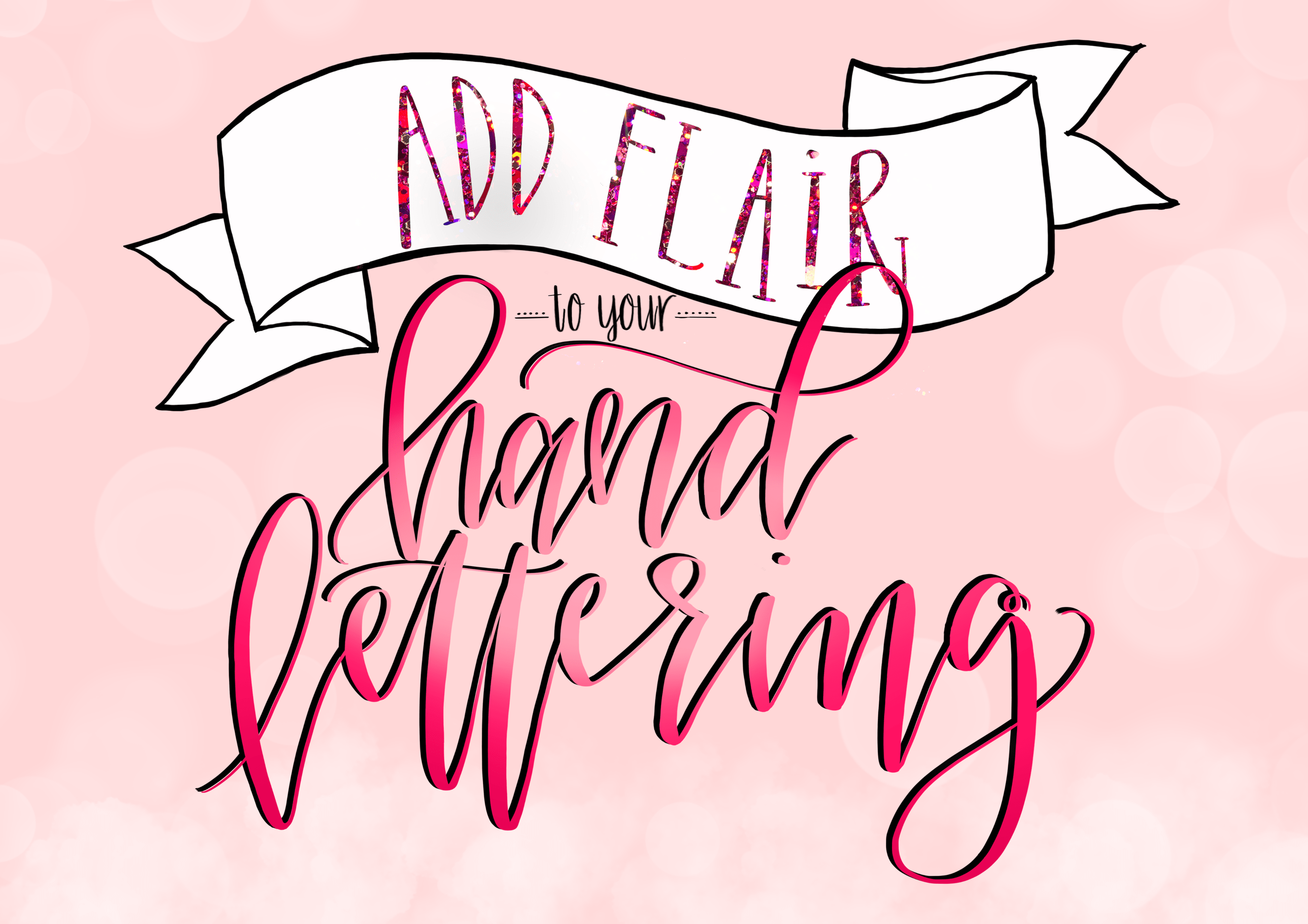 Hand Lettering Adding Flair & Embellishments Peggy Dean Skillshare