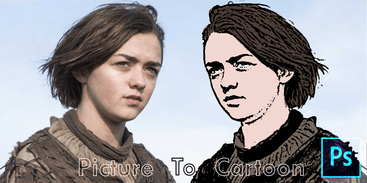 [Easy Design] Turn Pictures into Cartoon using Adobe