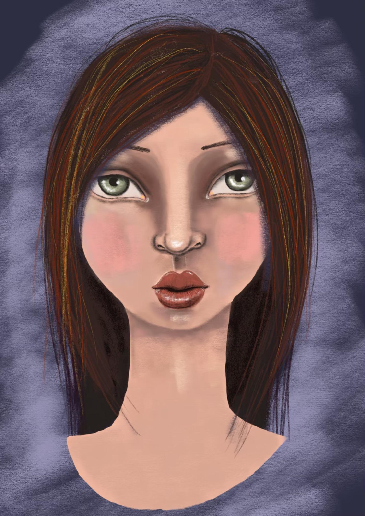 Painted Creative Face using Procreate Bridget M. Skillshare