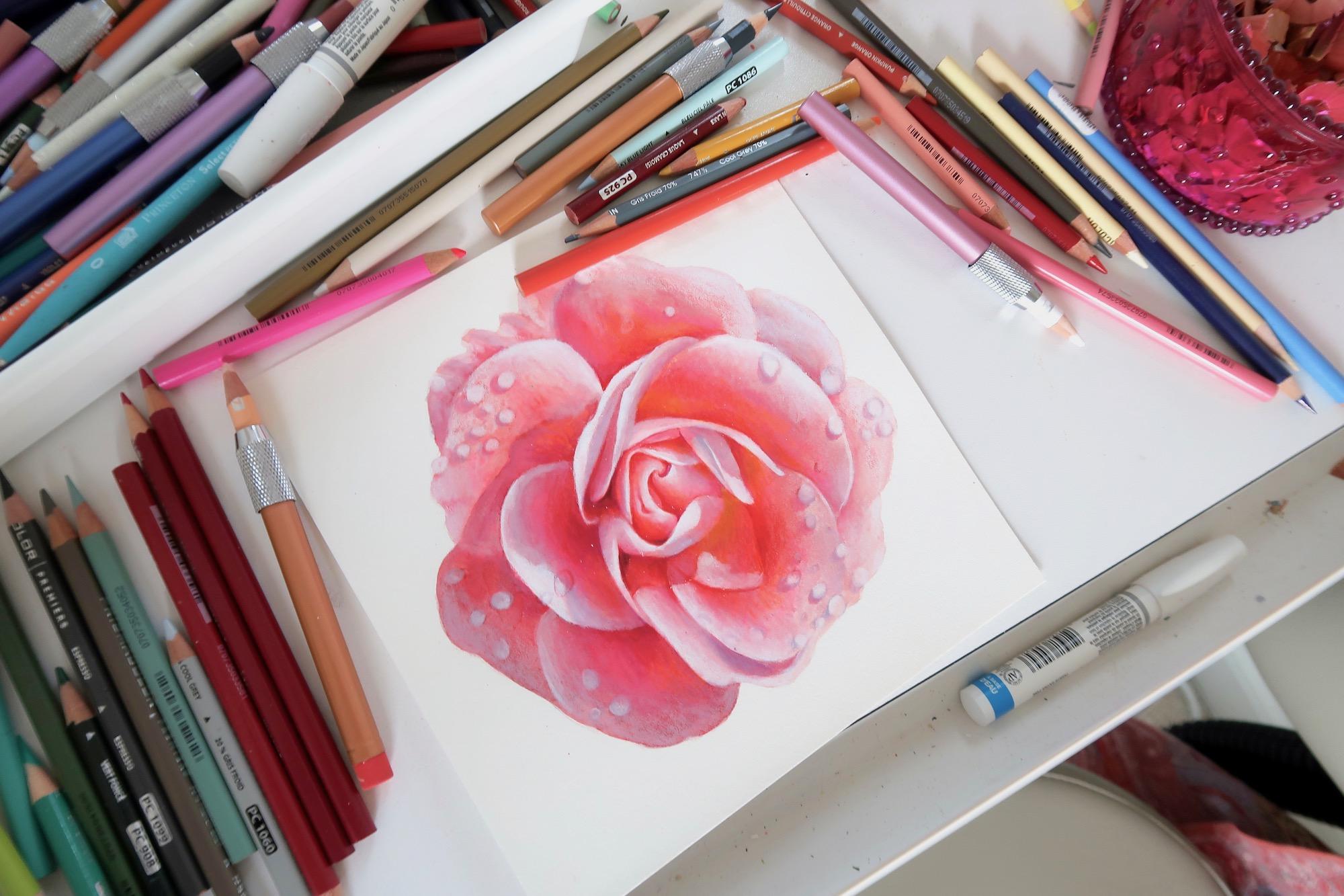 Painting with Colored Pencils A Beginner's Guide Kendyll Hillegas