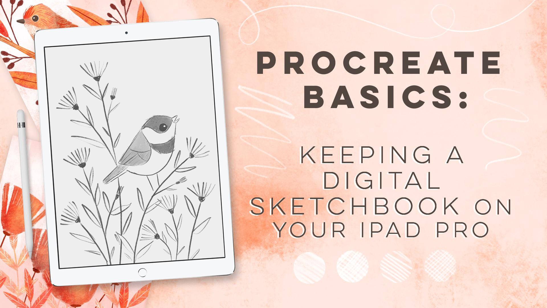 Procreate Basics Keeping a Digital Sketchbook on Your iPad Pro