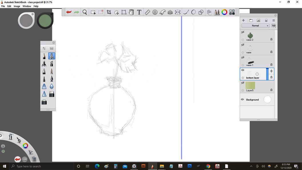 Sketchbook Remove White Background The portion marked with normal color