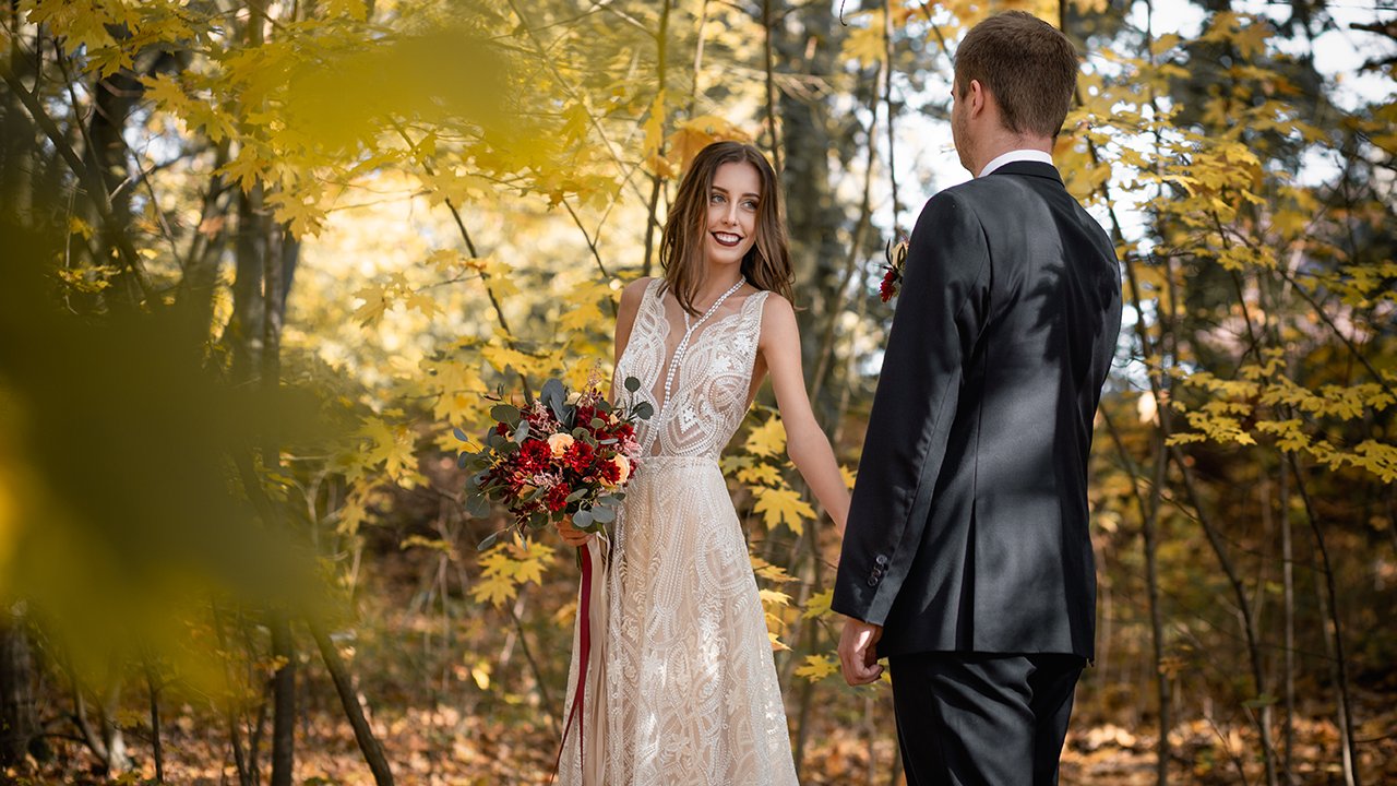 Autumn Wedding Photography How to edit wedding pictures in Adobe Lightroom? Martyna Nysk