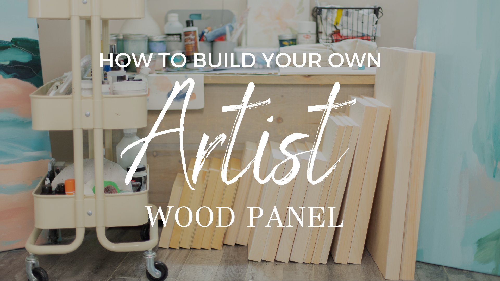 How to Build your own Artist Wood Panel Caitlyn Mary Art Skillshare
