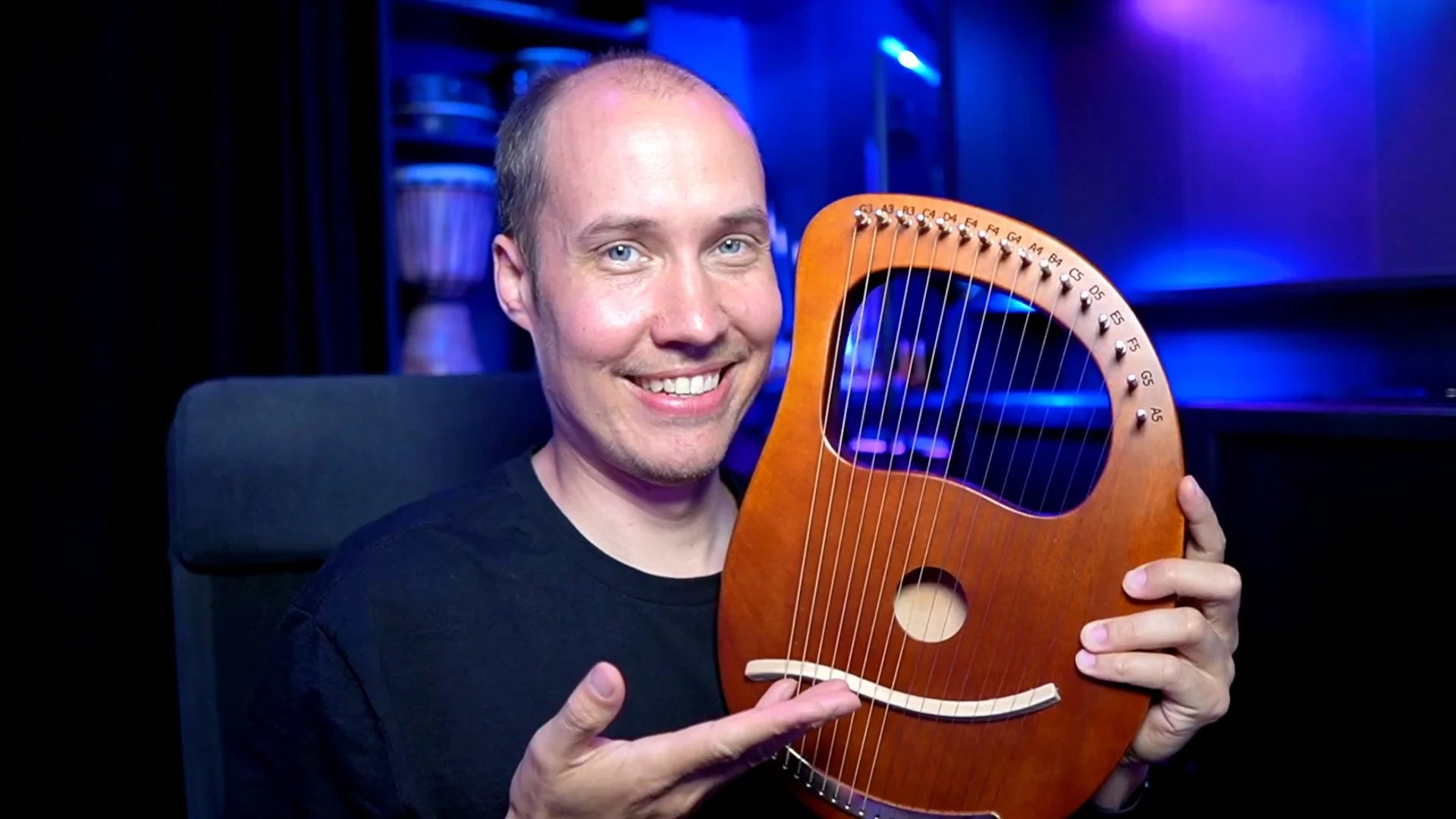 Learn How to Play Lyre Harp Mikael Baggström Skillshare