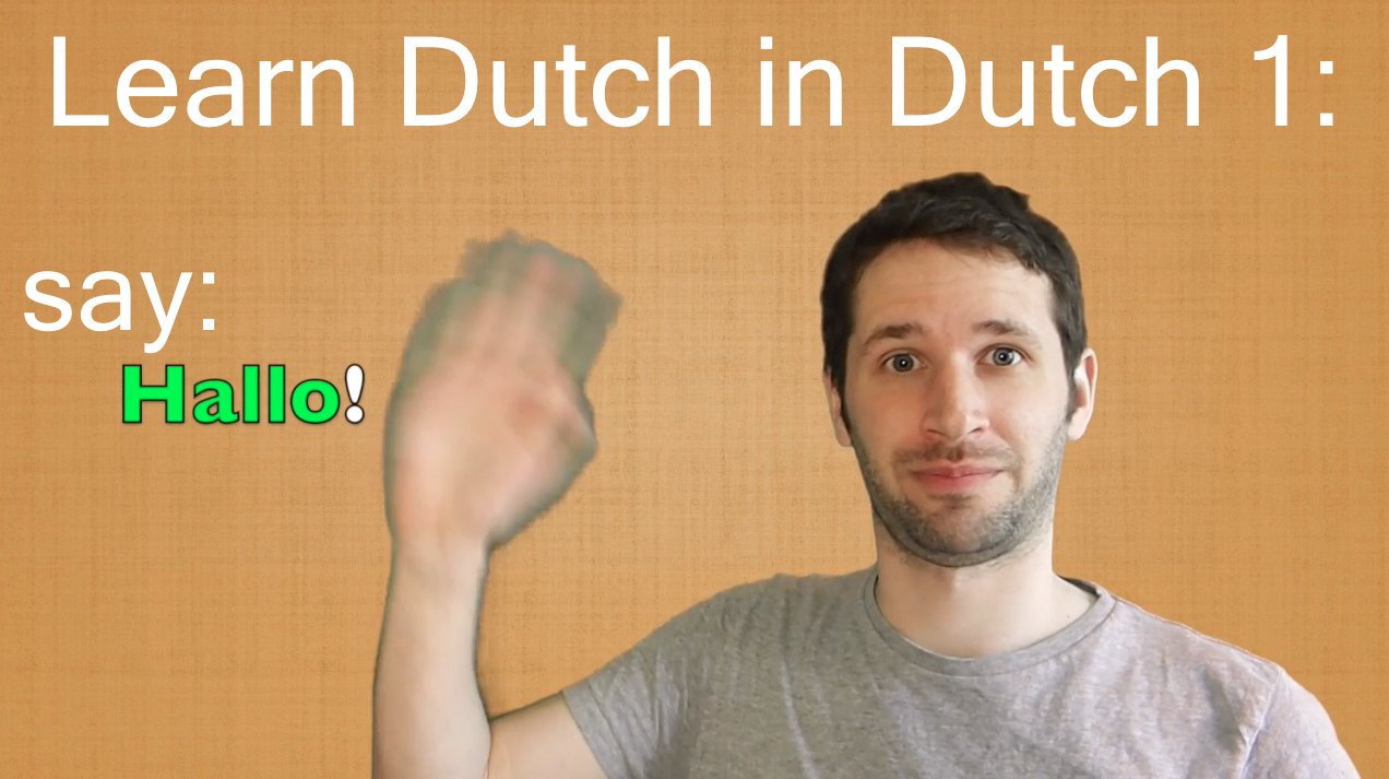Learn Dutch in Dutch 1 how to introduce yourself and others in Dutch