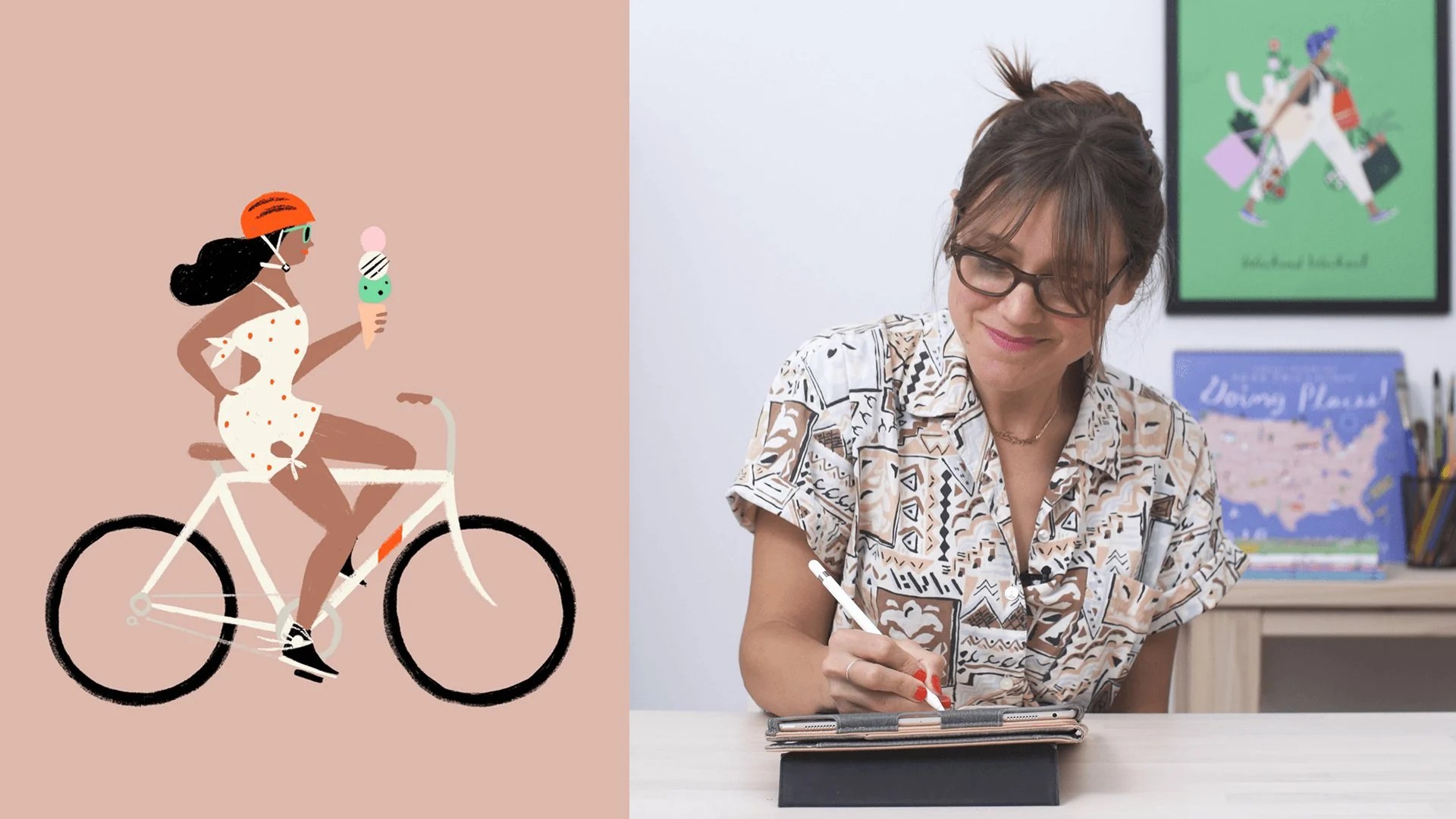Animation for Illustration Adding Movement with Procreate &