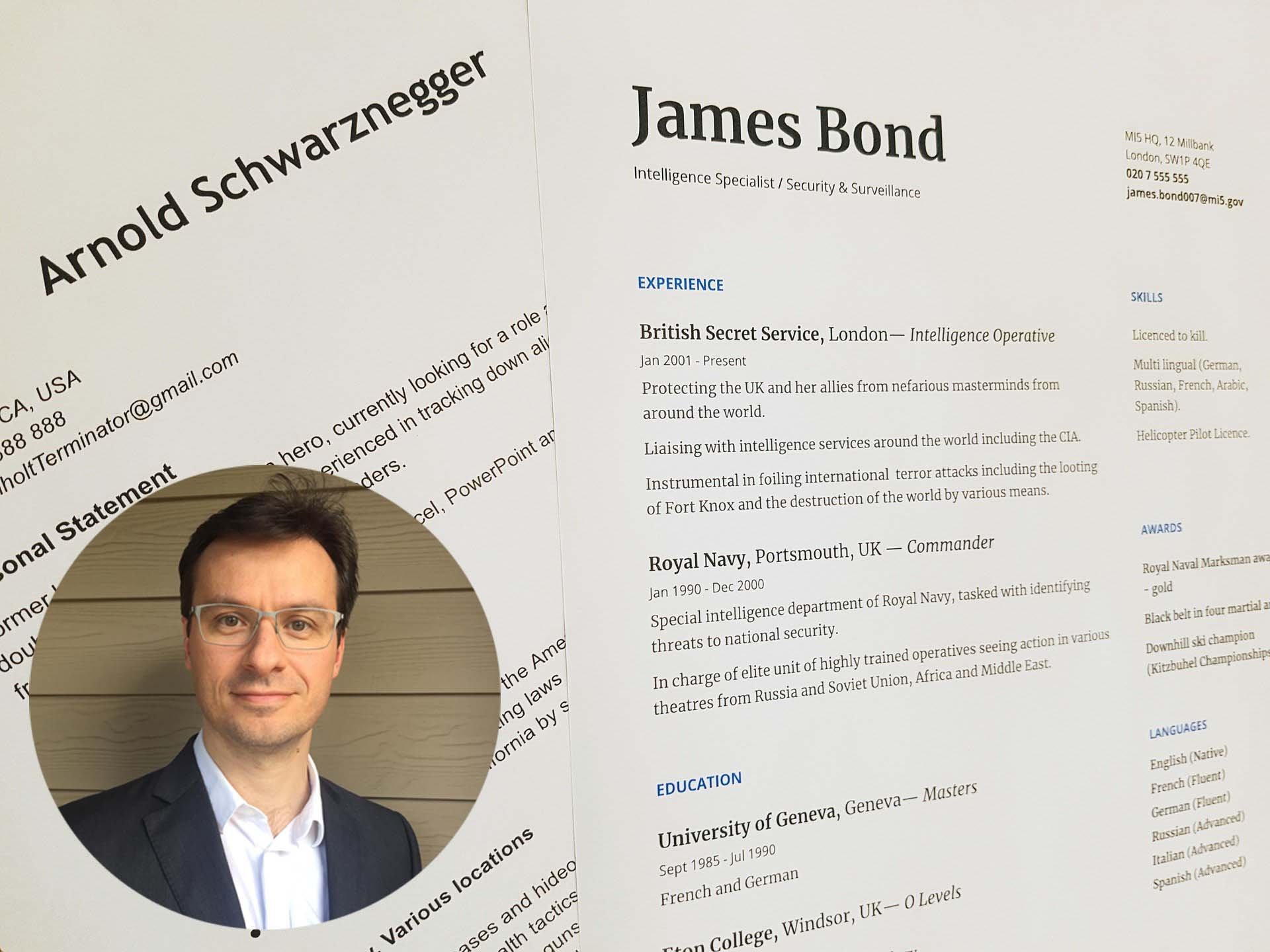 Resume (CV) for Freelancers and Entrepreneurs (Working