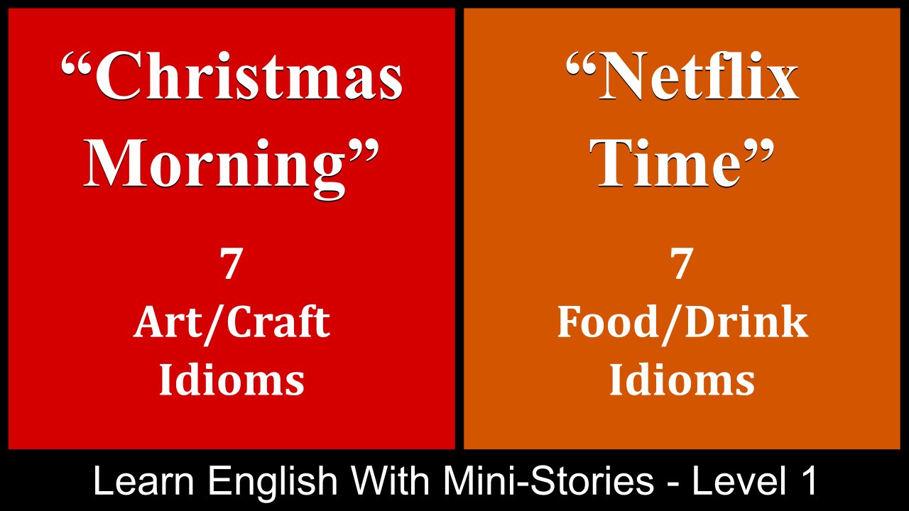 Learn English With MiniStories Level 1 "Christmas Story, " Time" Brandon Grant