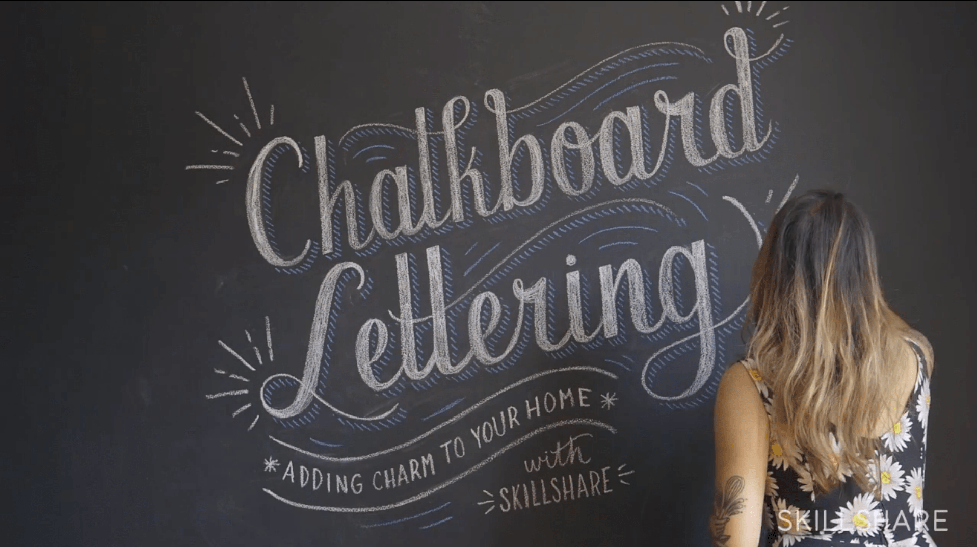 Hand Lettering for Chalk Murals Lauren Hom Skillshare