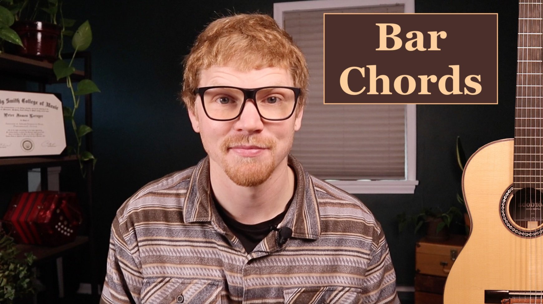 Accords de guitare formes d'accords barres fondamentales Peter