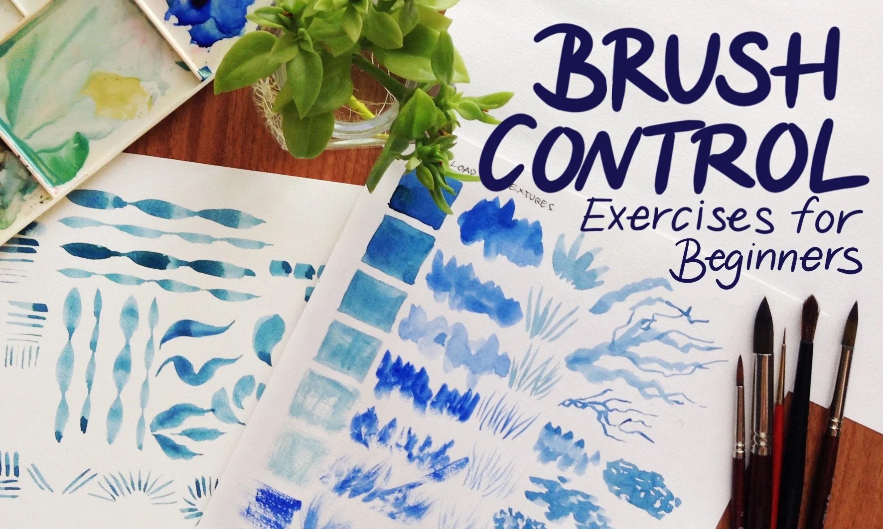 Watercolor Brush Control Exercises for Beginners Nianiani Skillshare
