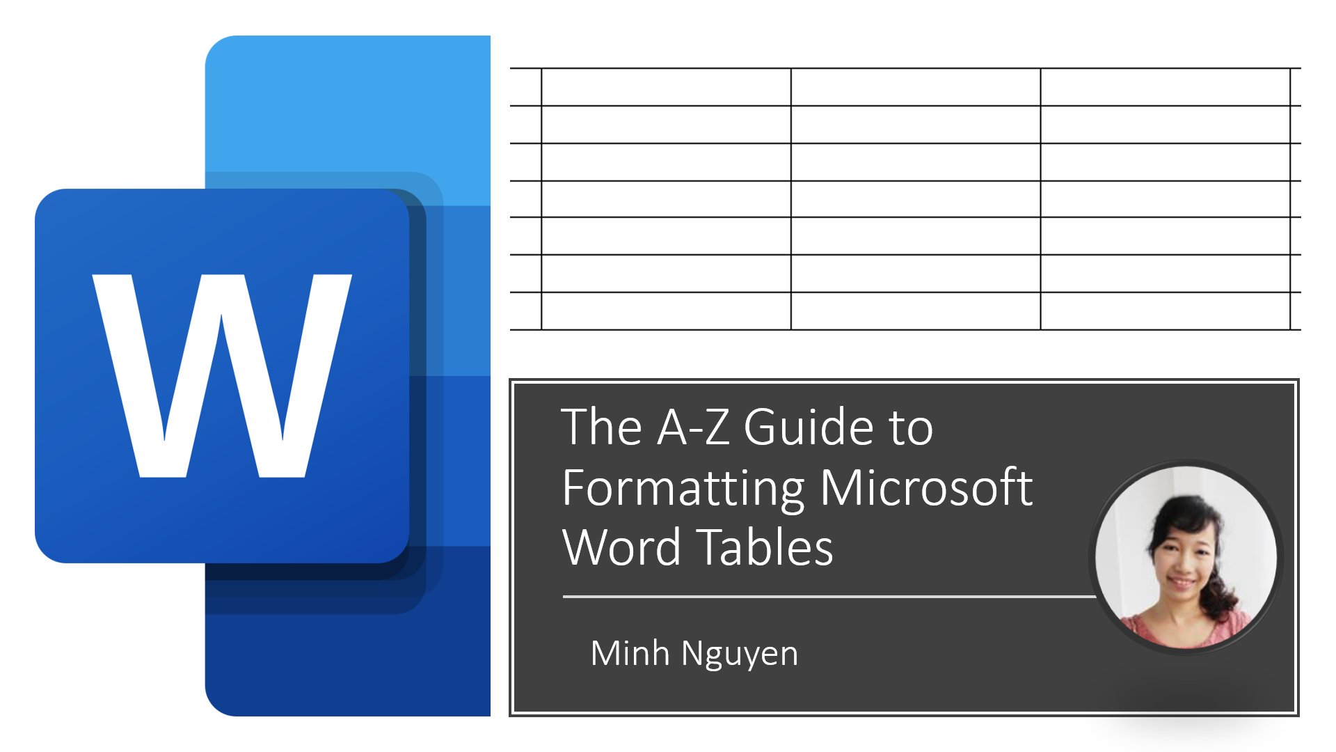 The AZ Guide to Formatting Word Tables Minh Nguyen Skillshare