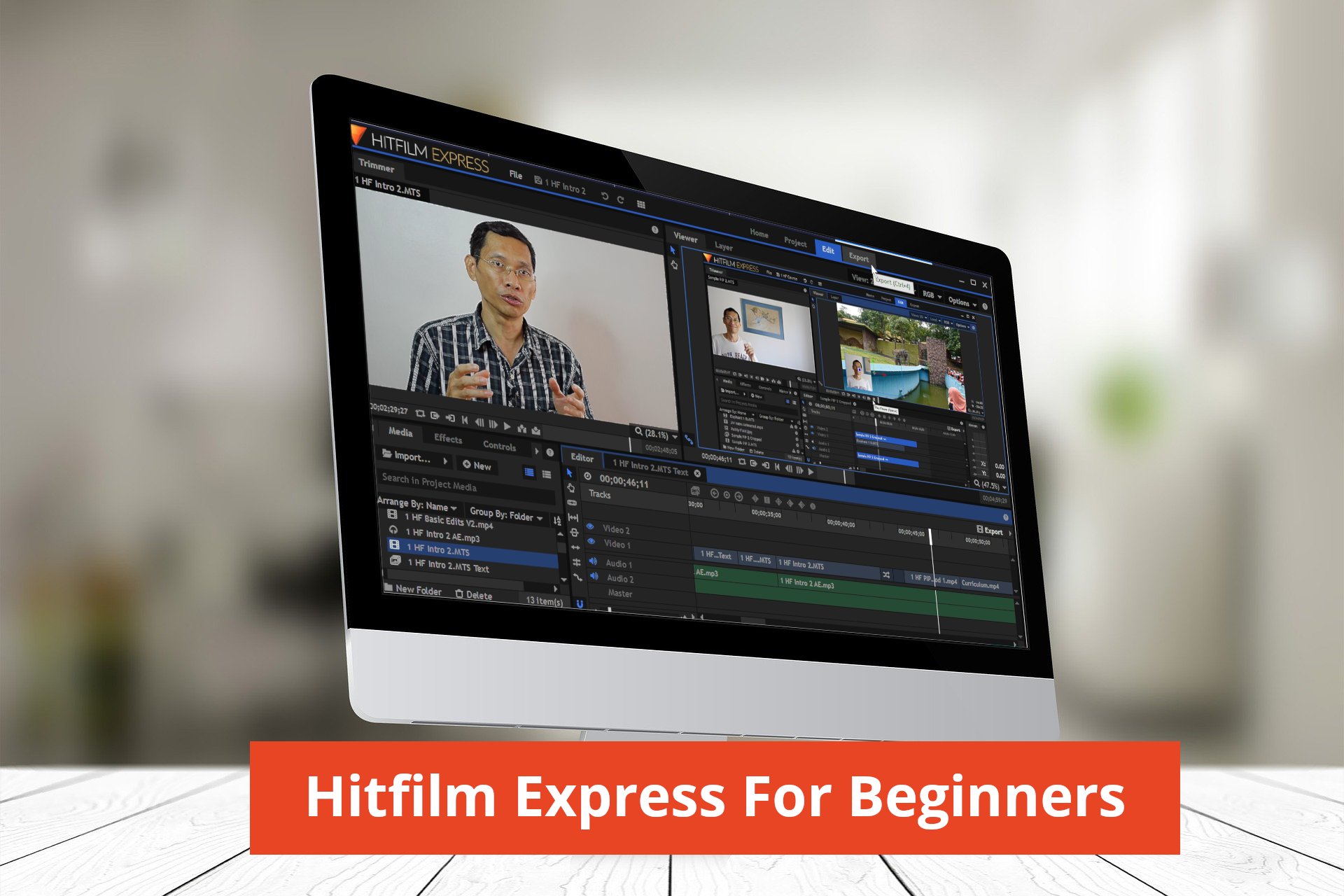 How To Edit Videos With Hitfilm Express For Beginners James Woo