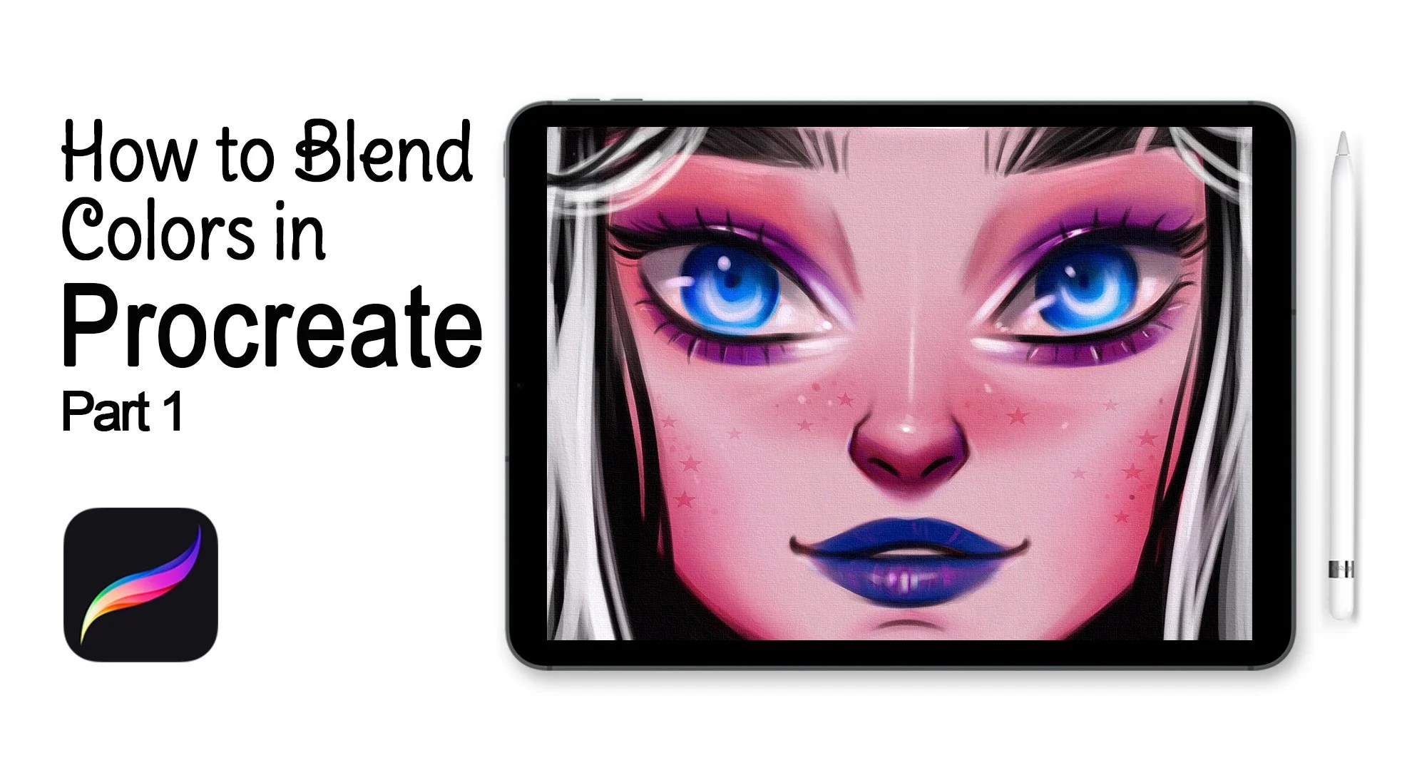 How to Blend Colors in Procreate Part 1 Banashree Das Skillshare