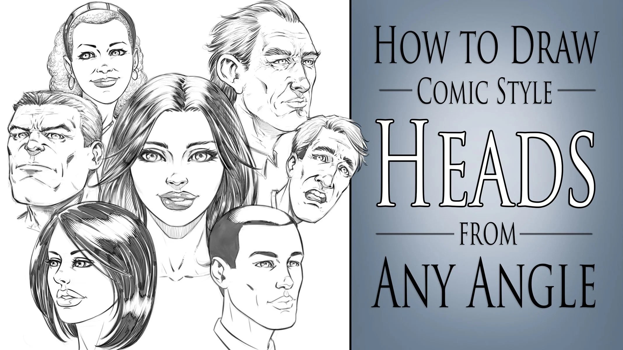 How to Draw Comic Style Heads Step by Step From Any Angle Robert