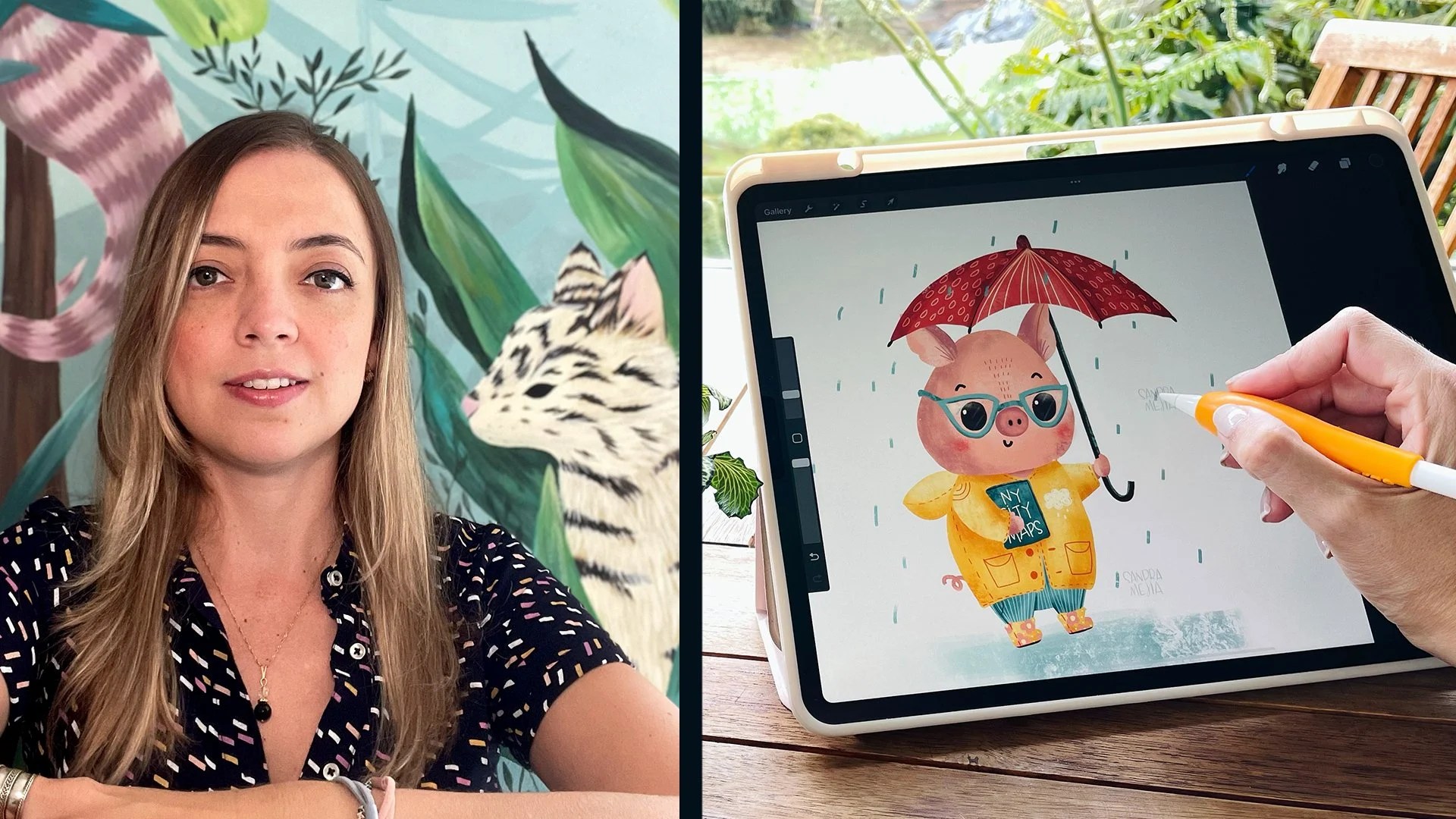 Draw Cute Animal Characters in Procreate & Grow Your Illustration