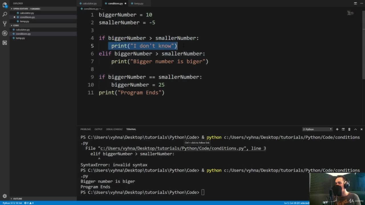 Python Masterclass Learn Python 3 Programming Fast Lukas Vyhnalek