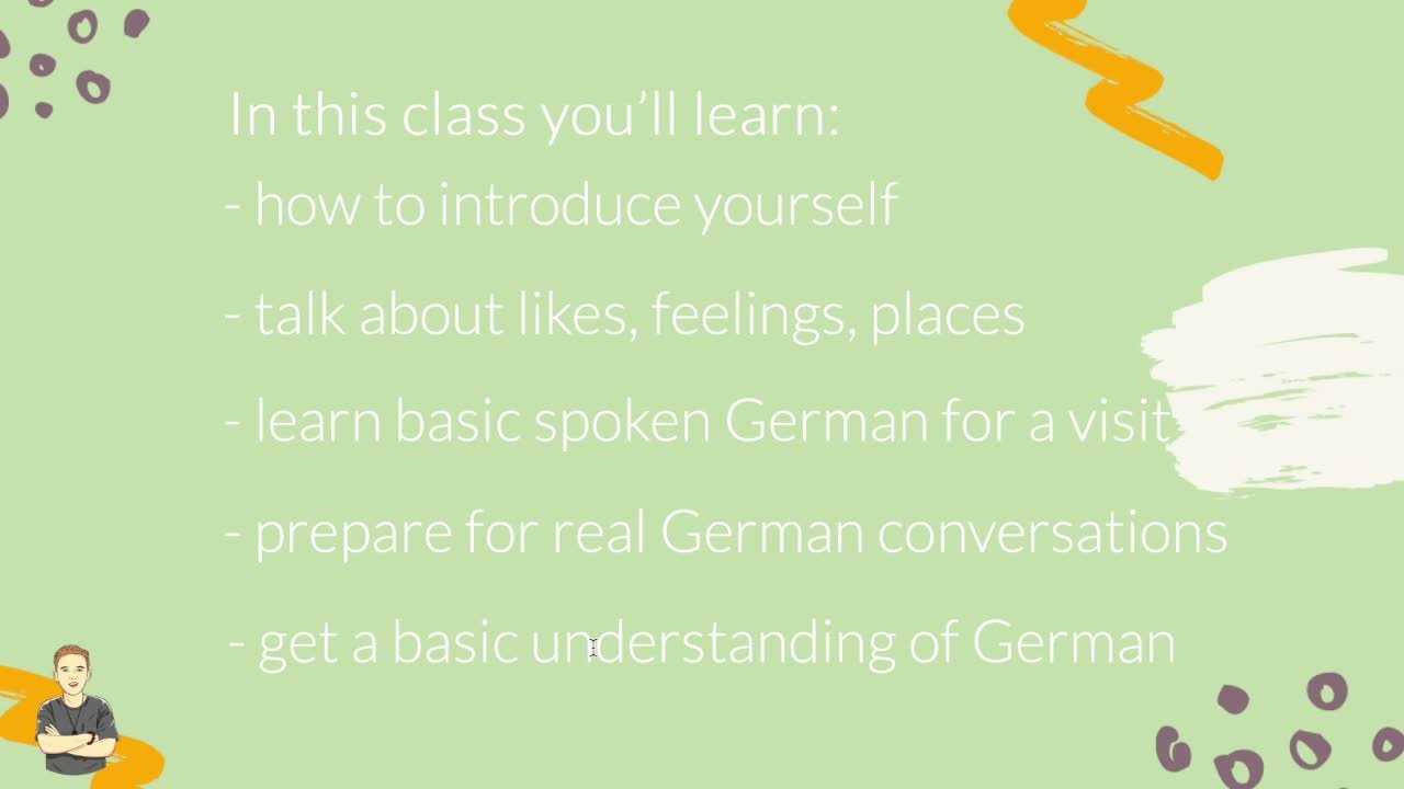 Learn German for beginners 30DAY CHALLENGE Andy Skillshare