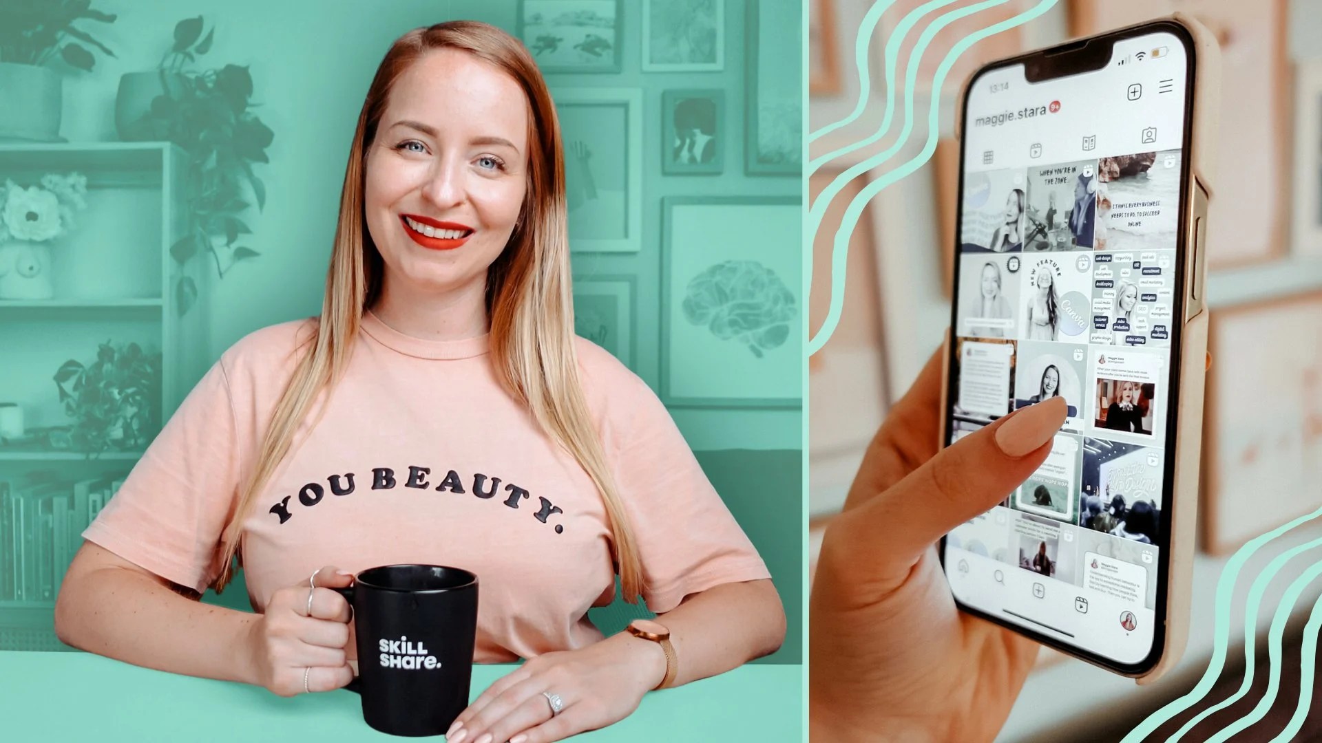 Easy Instagram Reels in Canva sem estar na câmera Maggie Stara