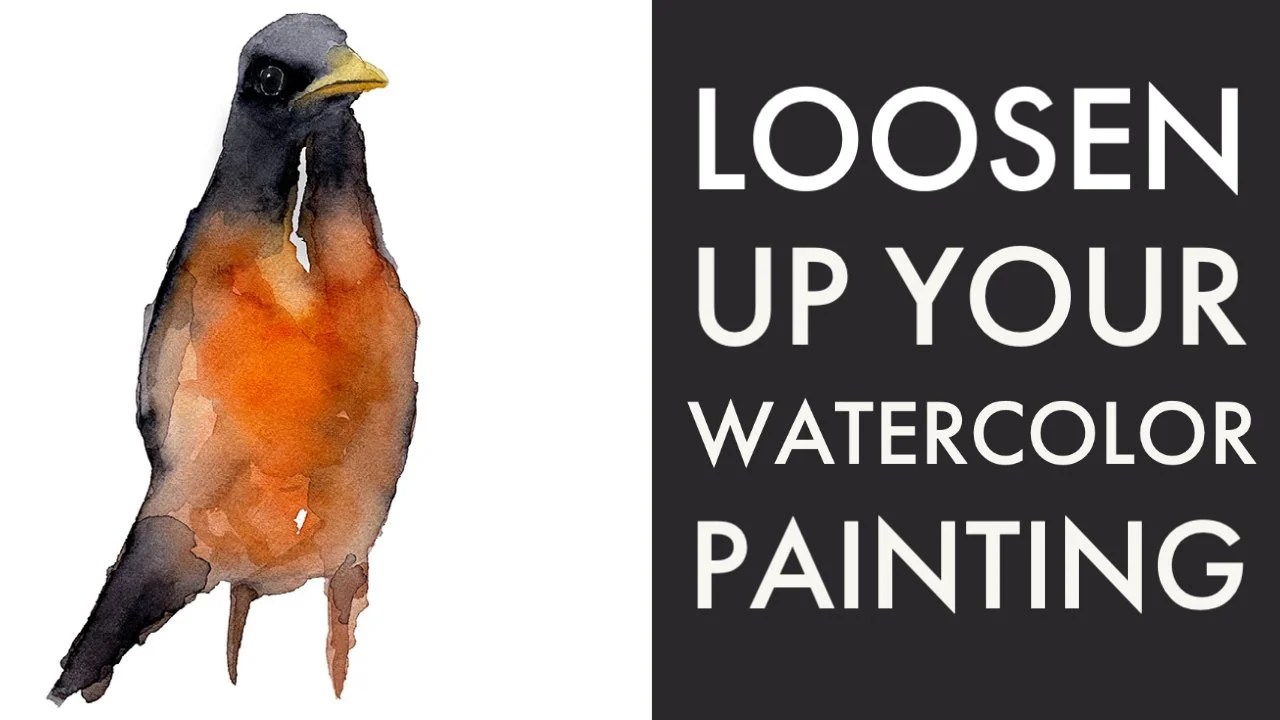 Learn to Paint Loosely in Watercolor an Exercise in Direct Painting With Paul Cheney Paul