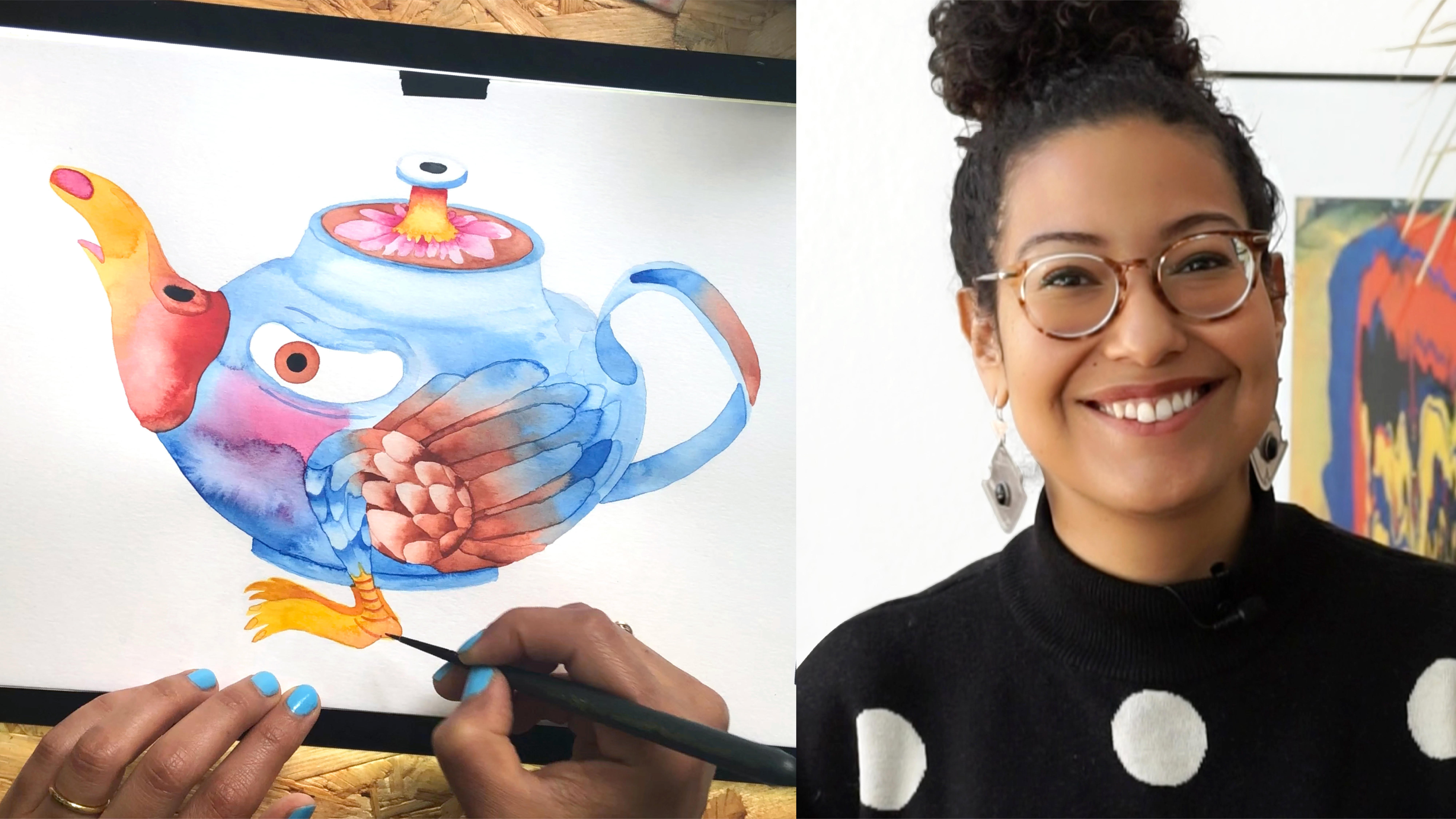Take Art Classes From Anywhere With Skillshare