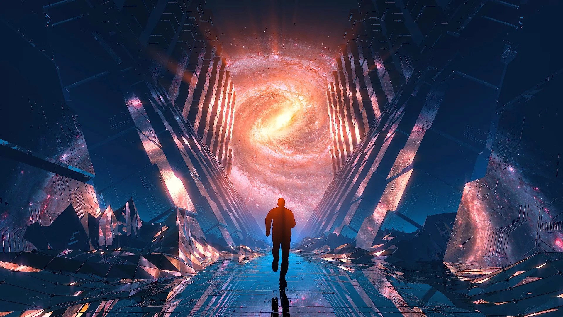 Create a SciFi Space Loop in Cinema 4D and After Effects Visualdon X