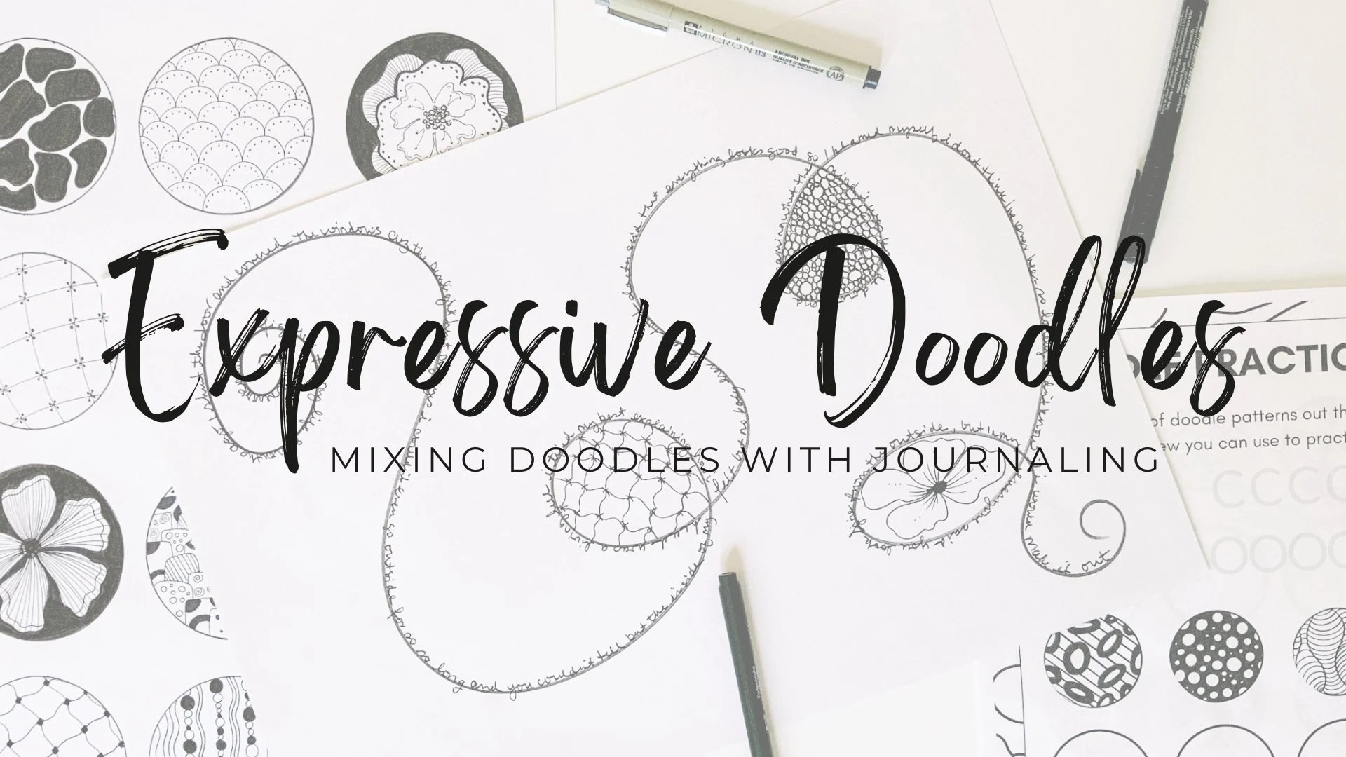 Expressive Doodles Mixing Journaling with Doodle Art Heidi Cogdill