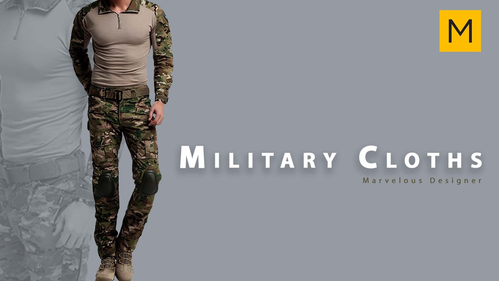 Military Cloths in Marvelous Designer CJ Skillshare