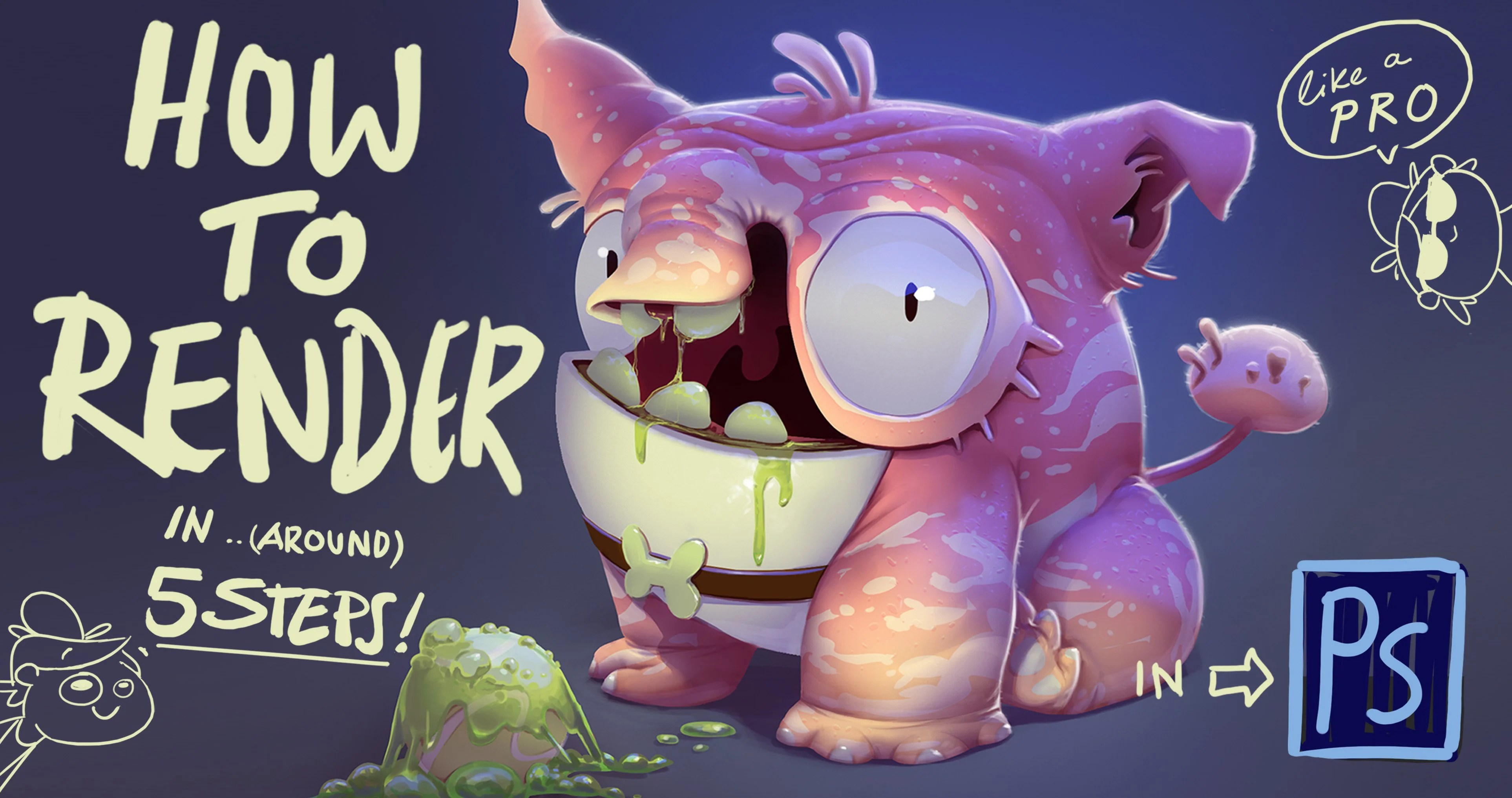 Digital Painting How to Color a Character like a Pro Stephanie Böhm