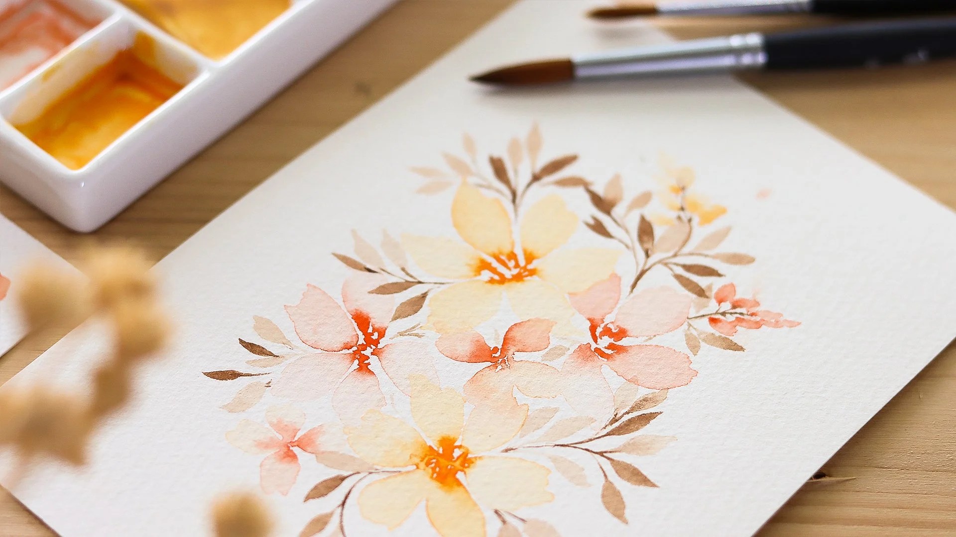 Watercolor Flowers A Beginner’s Guide to Loose Painting Altea