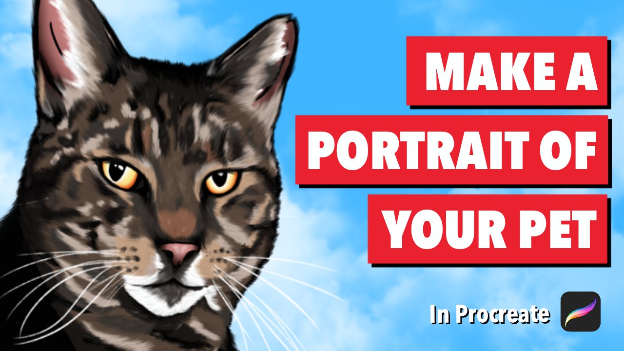 Create a Portrait of Your Pet in Procreate Jeroen Van Wel Skillshare