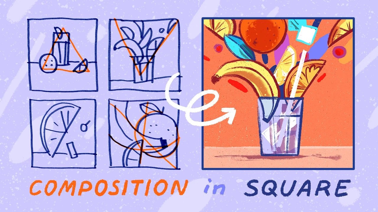 Square Composition in Illustration: Level Up Your Works for Instagram