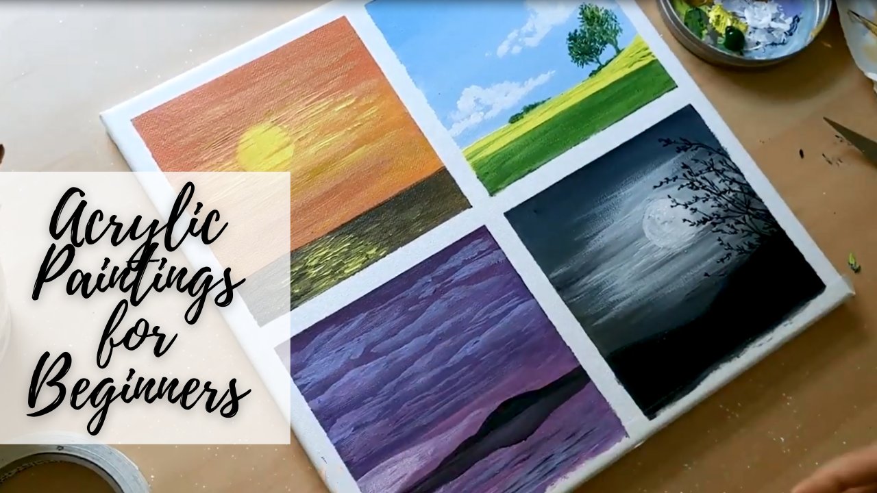 Acrylic Painting Learn the Basics of Acrylics with Styles and