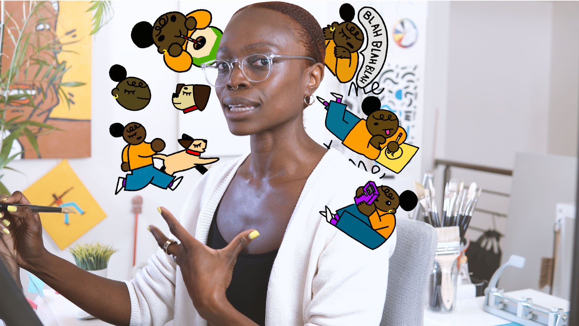 Creating HandDrawn Animated Stickers for GIPHY Monique Wray Skillshare