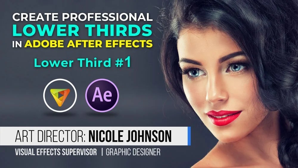 Lower Third 1 Learn How to Create Cool Lower Thirds in Adobe After